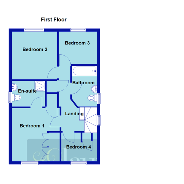 5, Hinton Manor Court, Northamptonshire floorplan