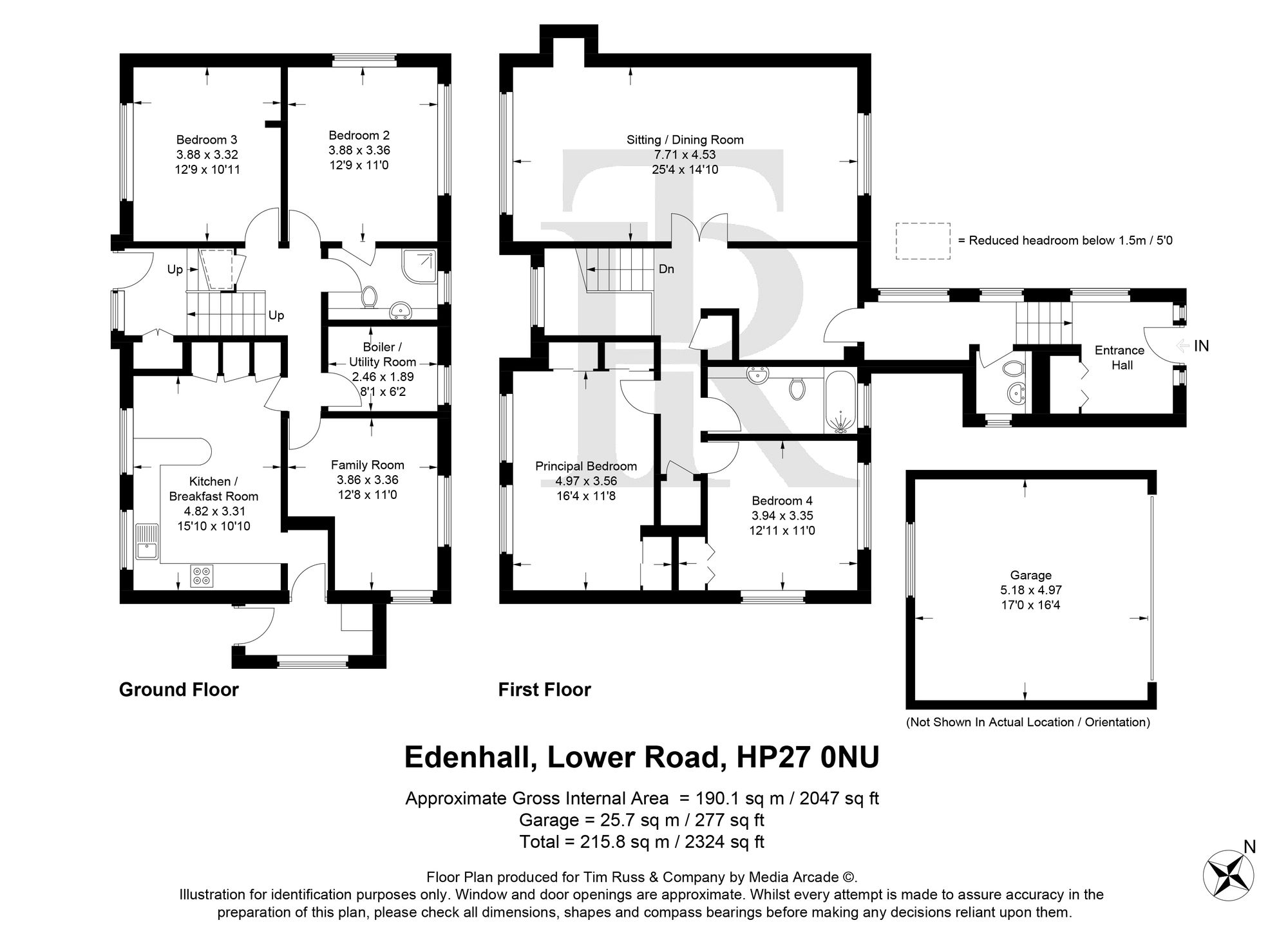 Edenhall Lower Road, Princes Risborough floorplan