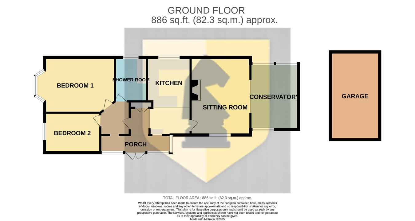 53, Malcolm Drive, Northampton floorplan