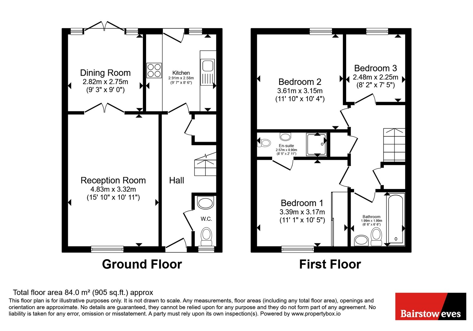 3, Woodbridge Terrace, Chadwell Heath floorplan
