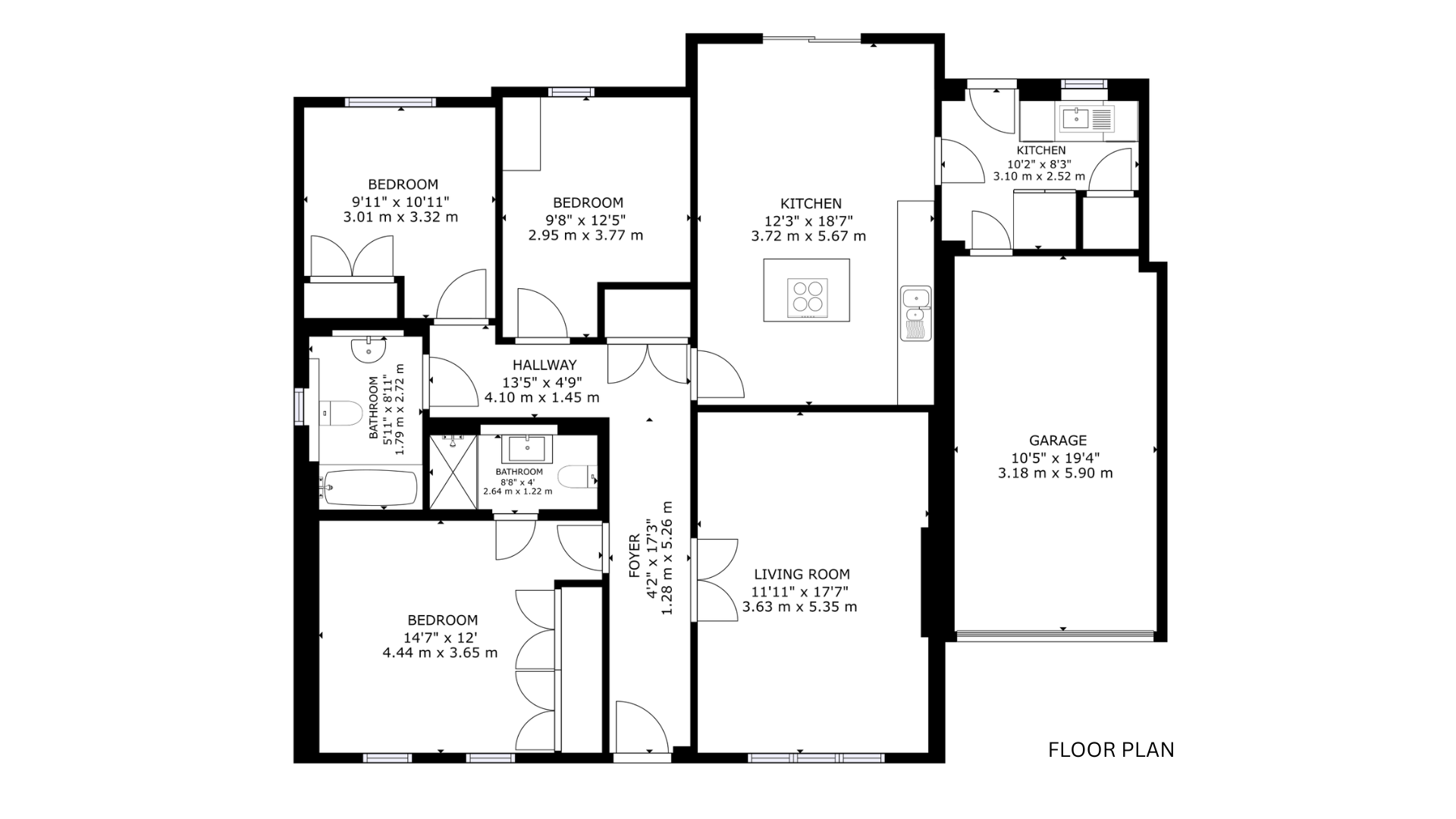 4, Monks Walk, Perth floorplan