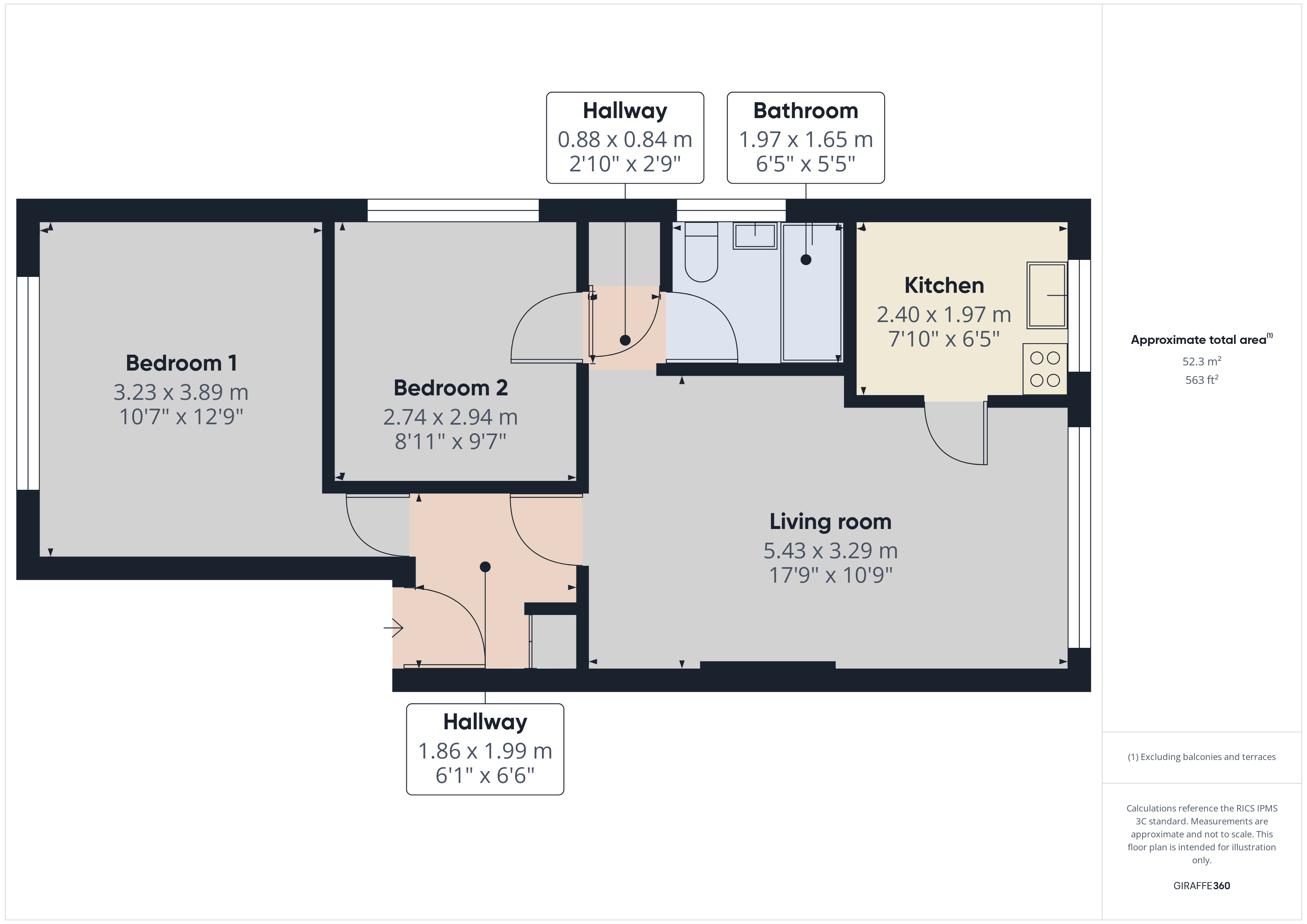 Galway Road, Nottingham floorplan