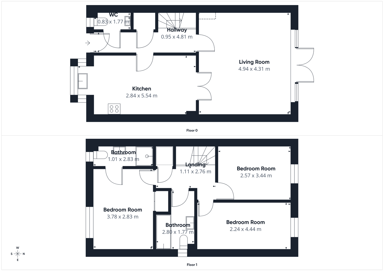 The Hollies, Station Road, Coleford floorplan