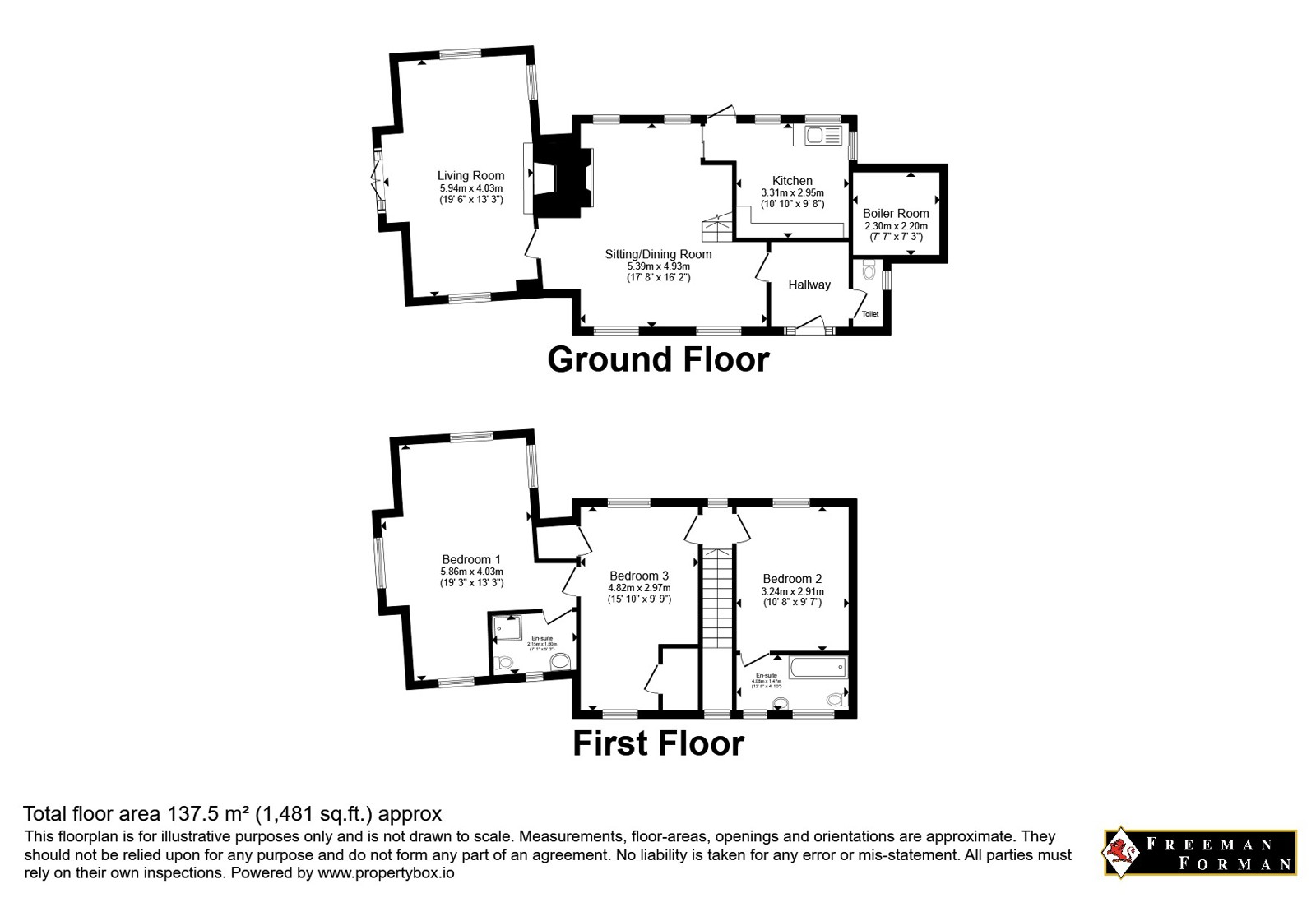 Mountfield, East Sussex floorplan