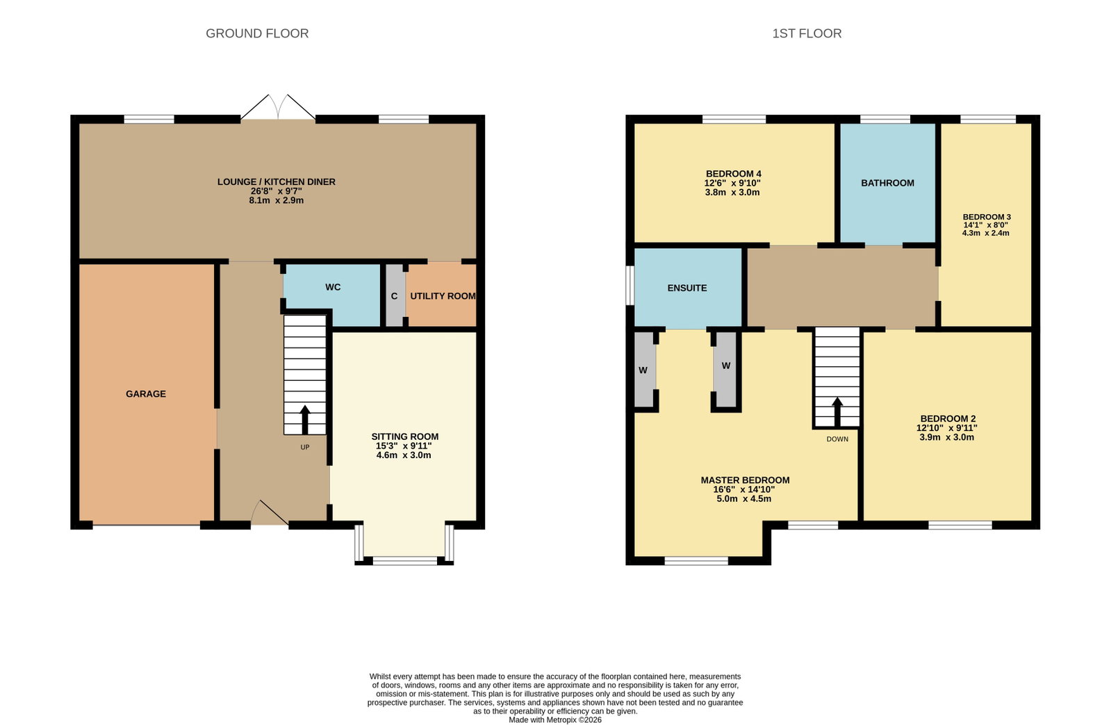 50, Kenny Drive, Maddiston floorplan