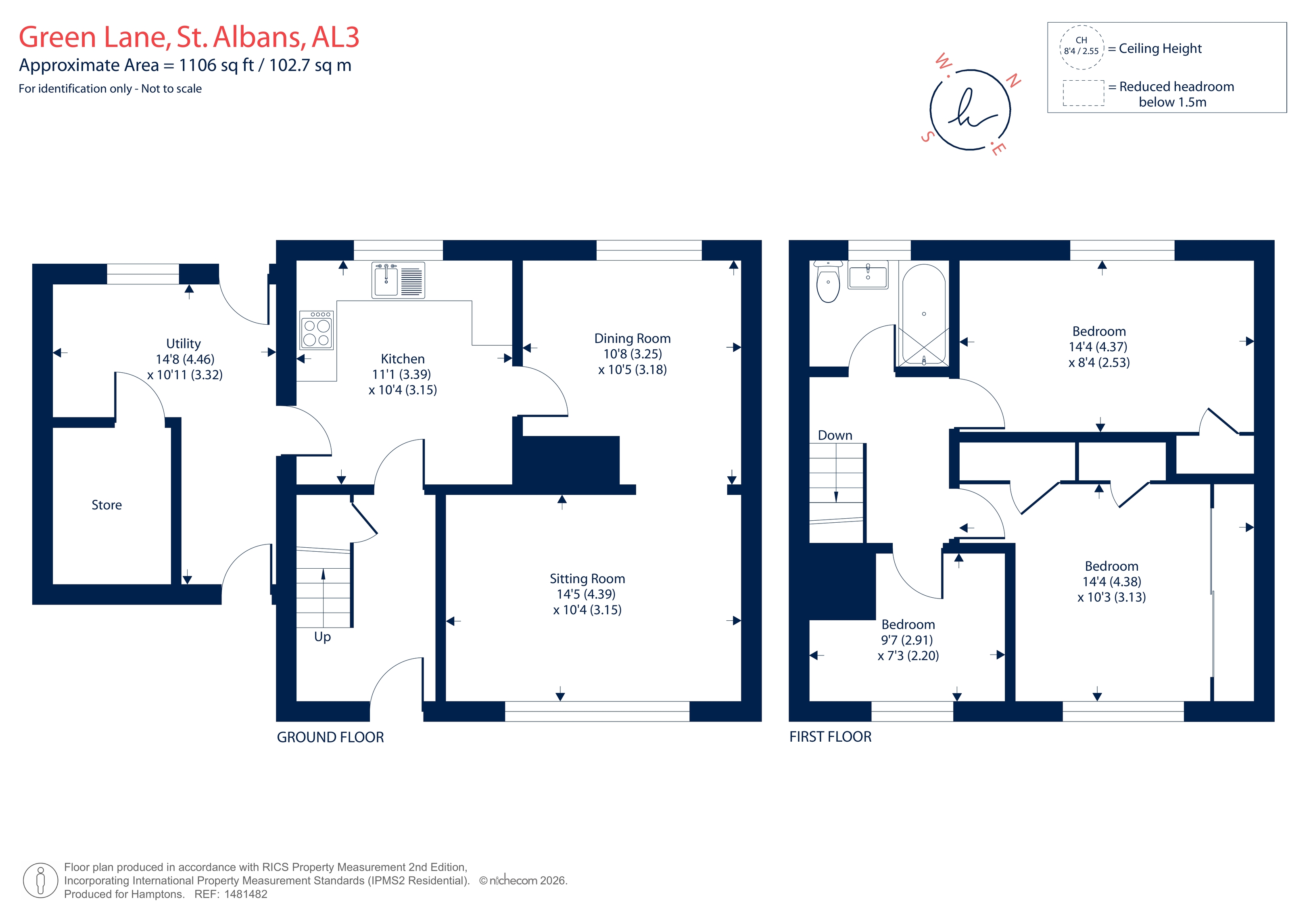 21, Green Lane, St. Albans floorplan