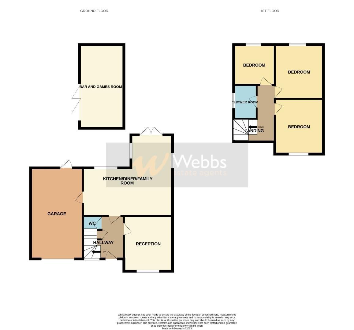332, Huntington Terrace Road, Cannock floorplan
