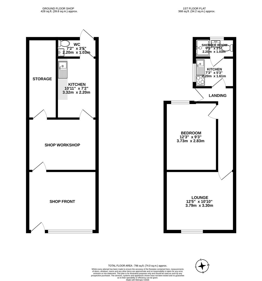16 & 16A, Golden Hill Lane, Leyland floorplan