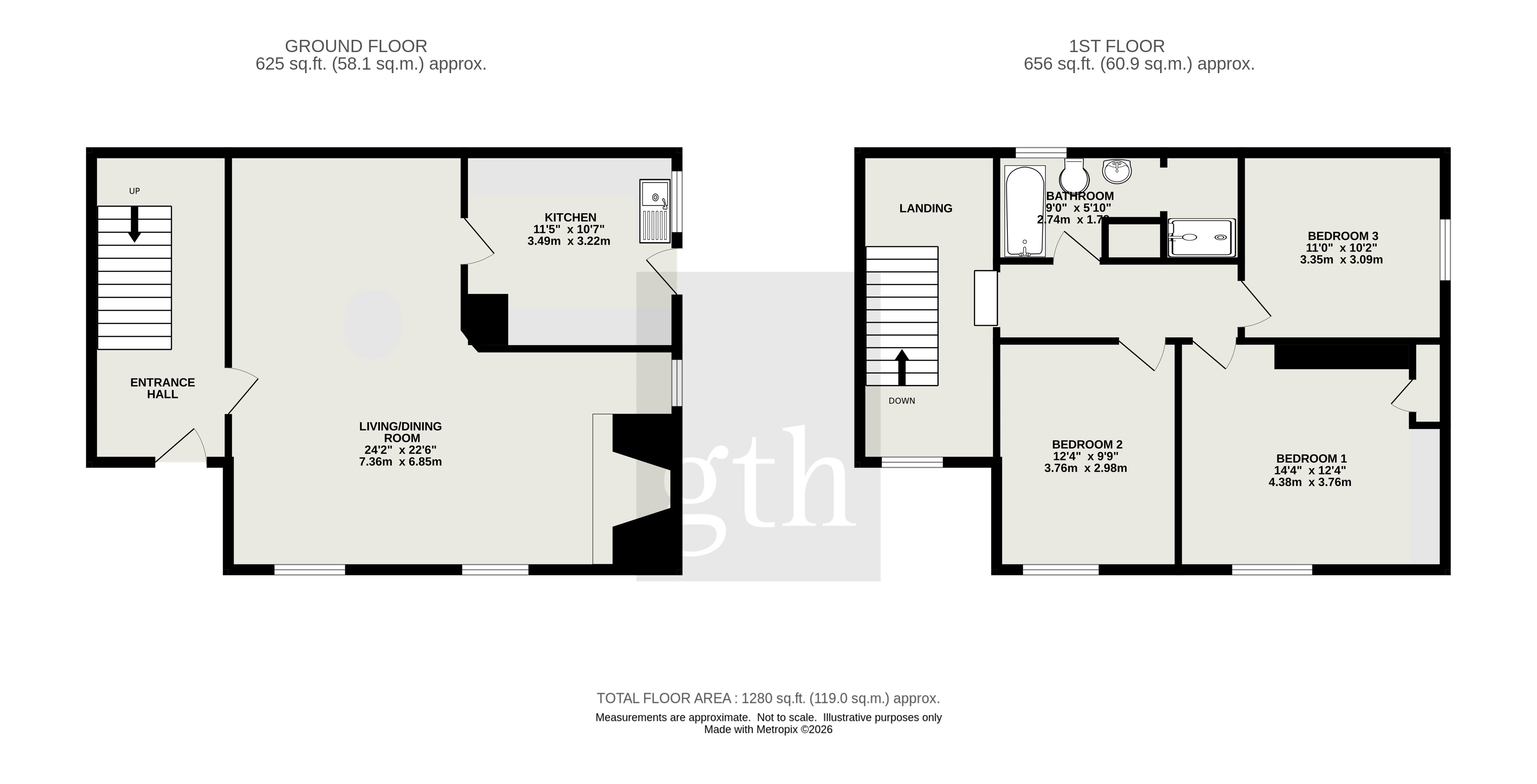 Lime Cottage, 15A, Lime Street, Bridgwater floorplan