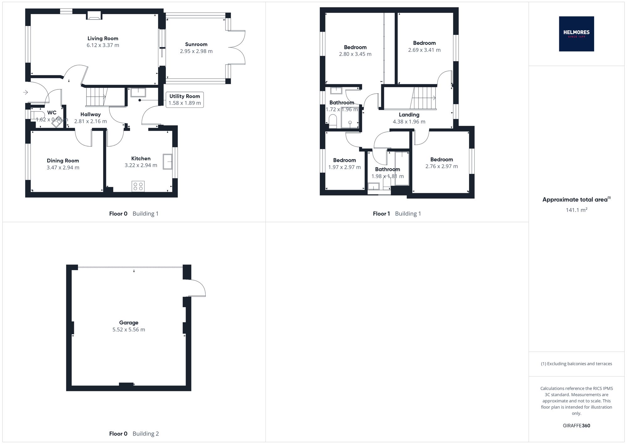 19 Cromwells Meadow, Crediton floorplan