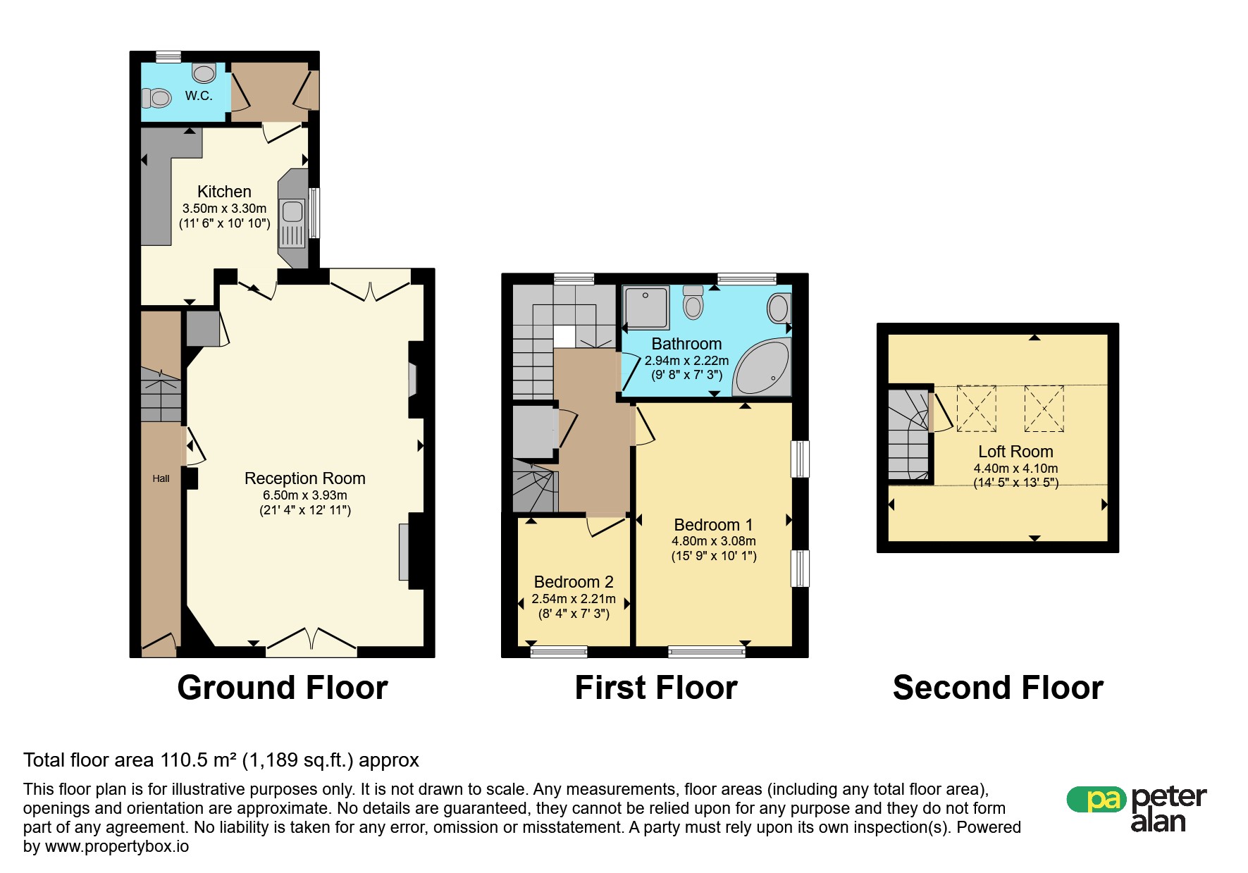 16, Dyffryn Road, Ebbw Vale floorplan