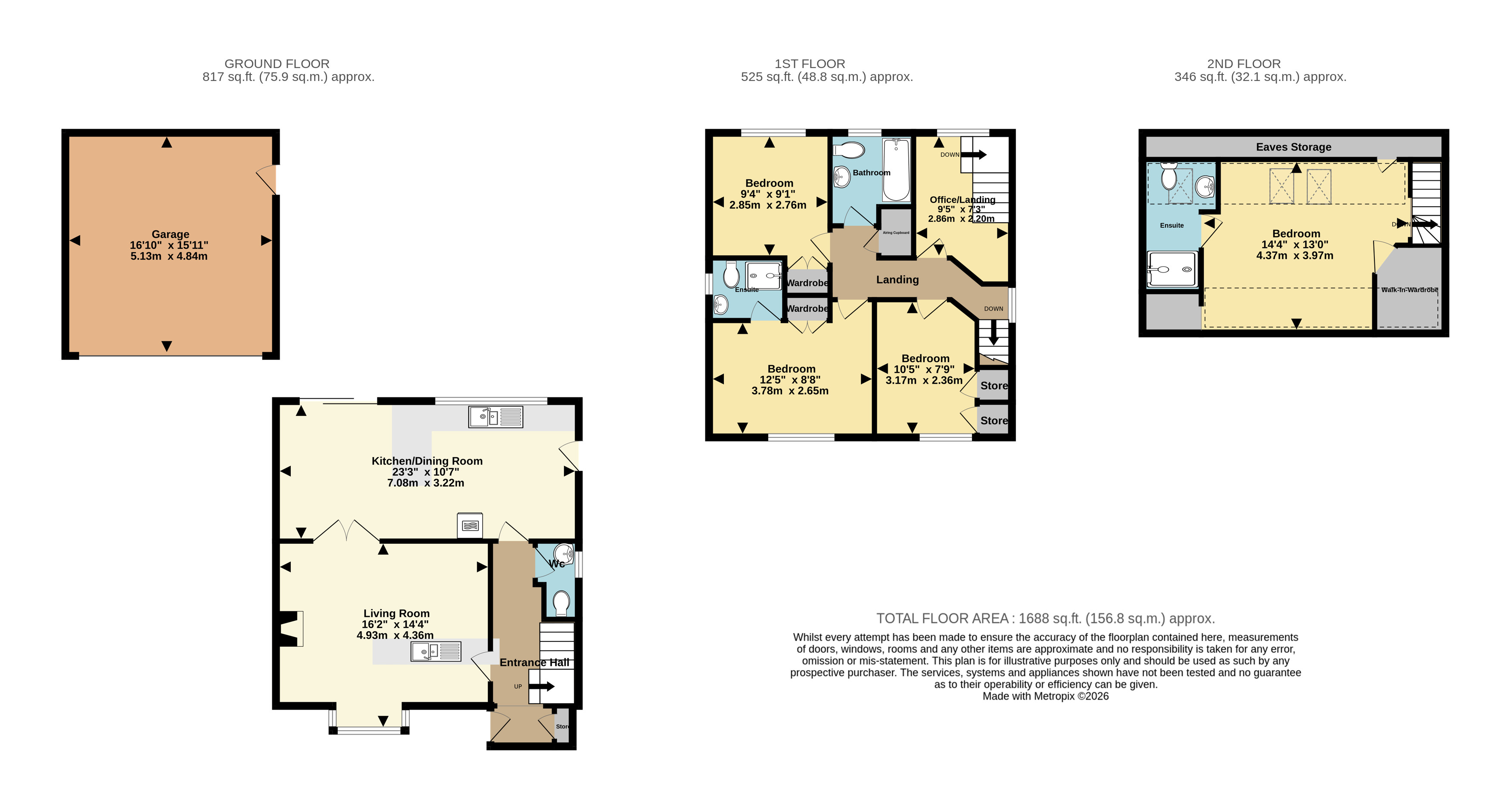 58A,, Eddington Lane, Kent floorplan