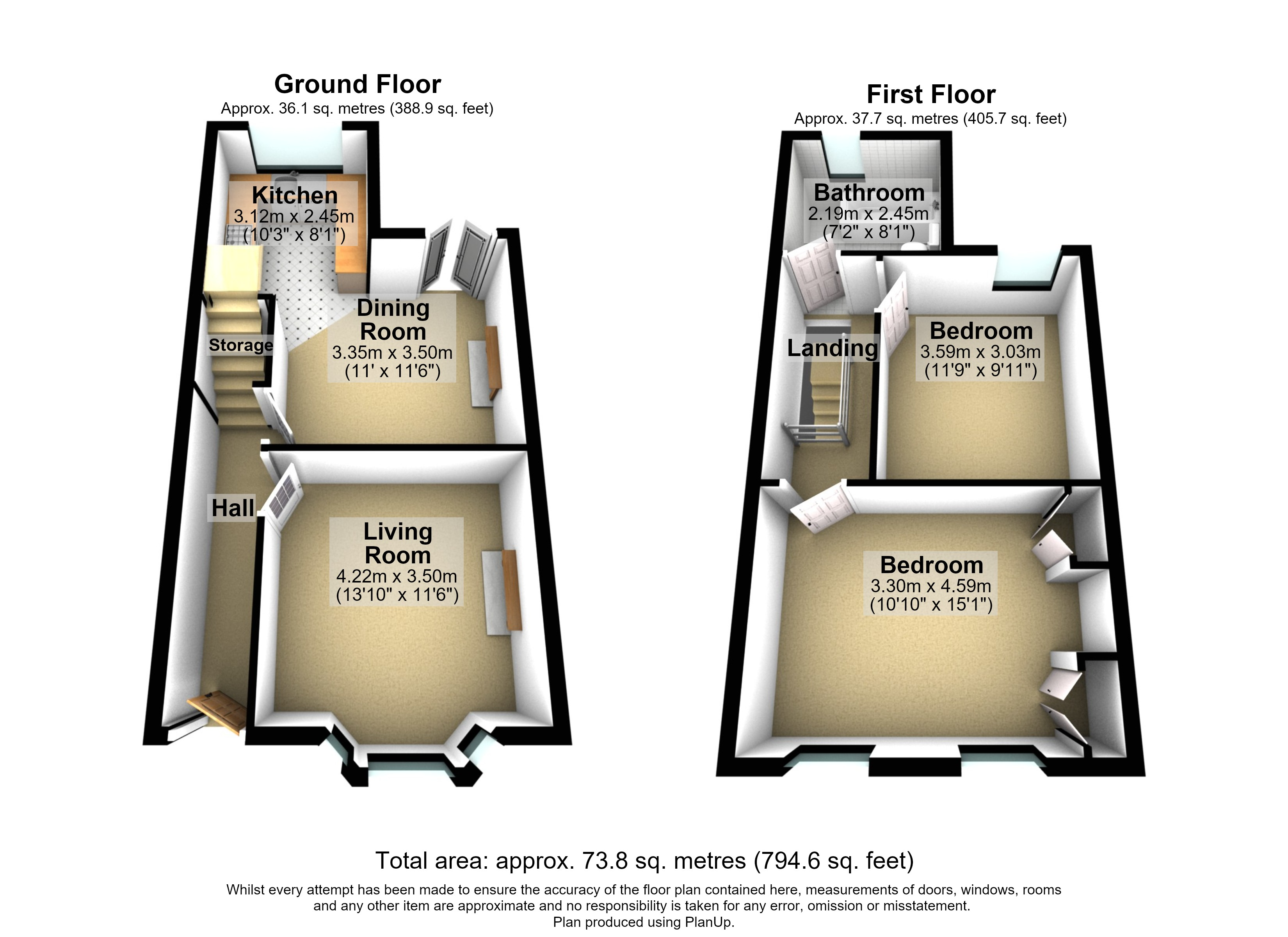 York Road, Crosby floorplan