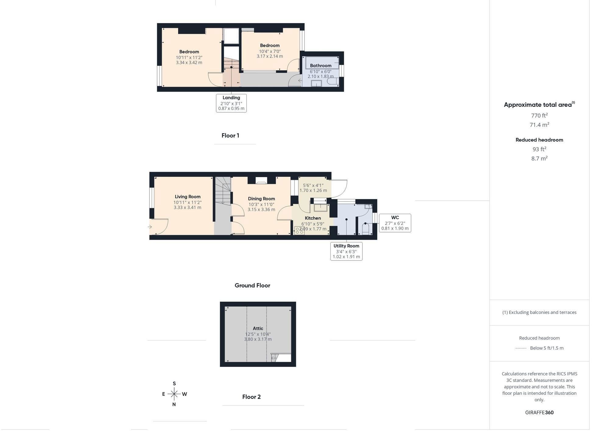 6, Colville Road, Melton Constable floorplan