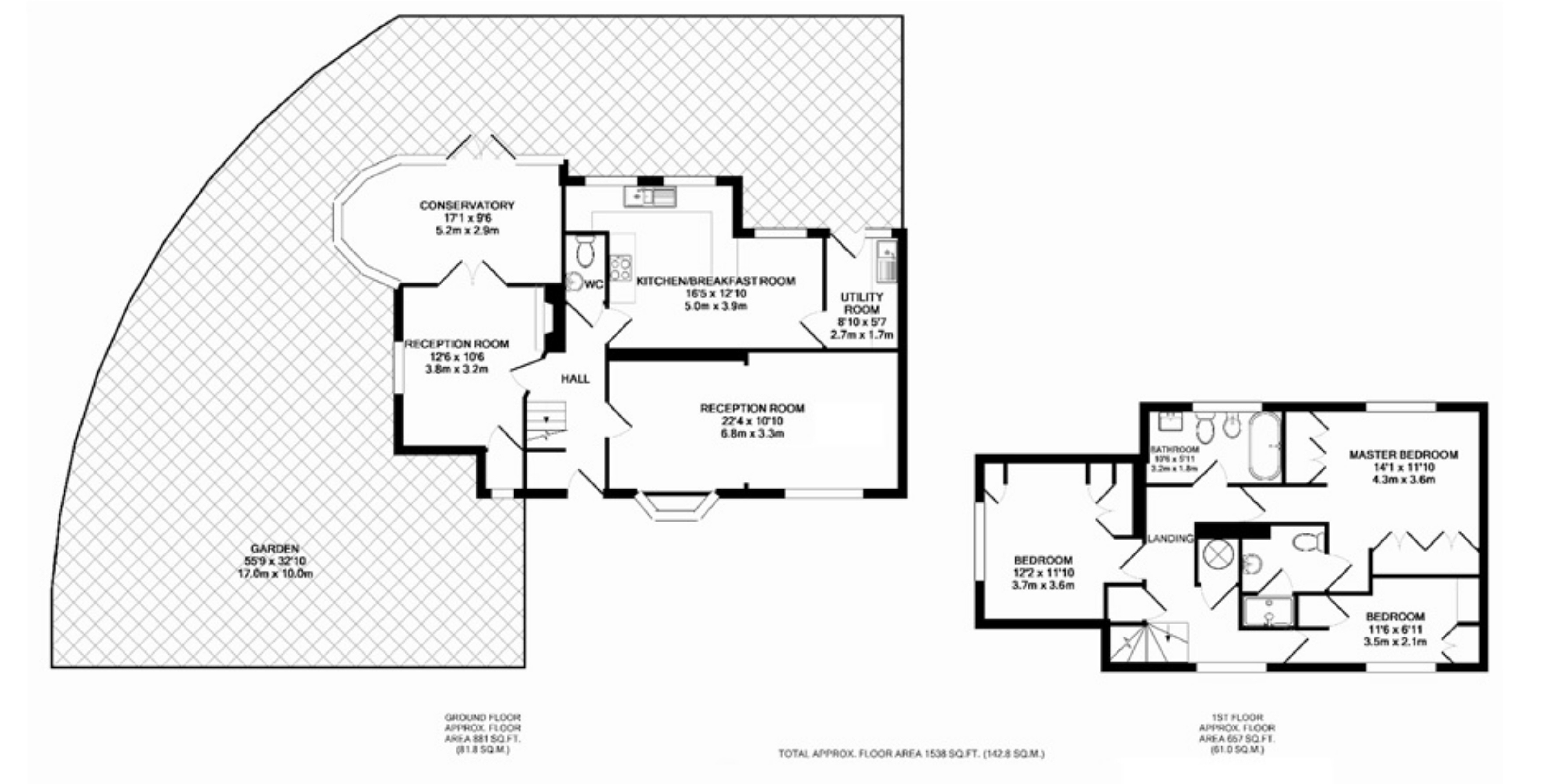 3 Bedrooms Detached house for sale in Rowley Lane, Arkley, Hertfordshire EN5