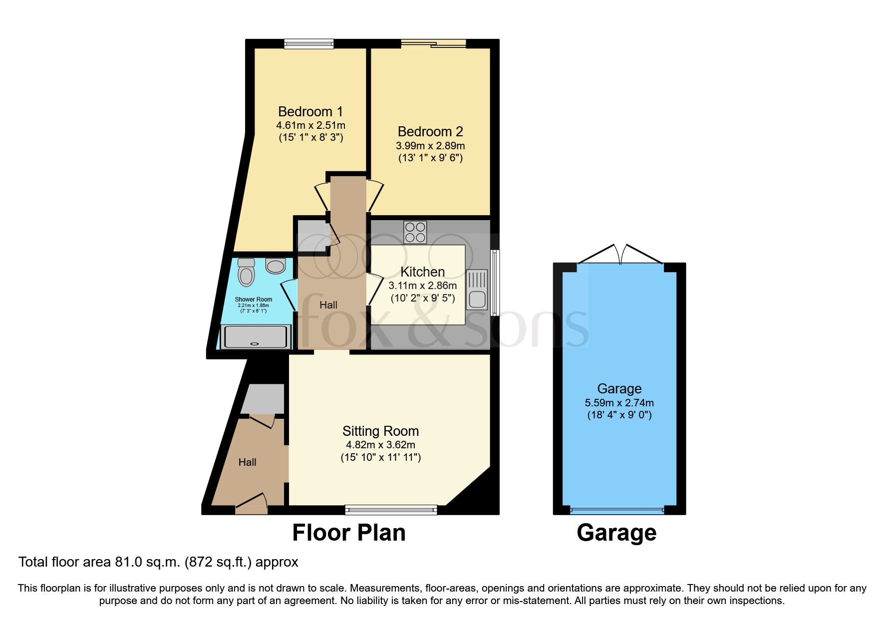 Elmer Road, MiddletonOnSea, Bognor Regis PO22, 2 bedroom