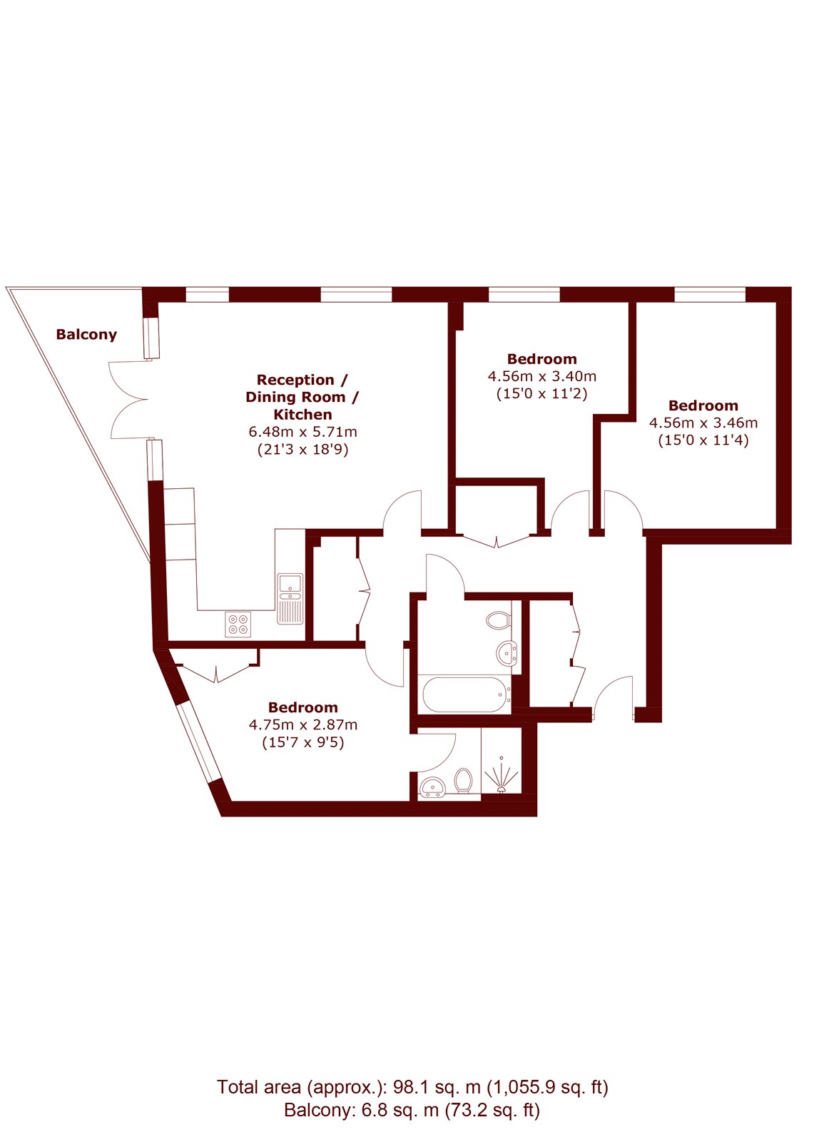 Antiopa House, London floorplan