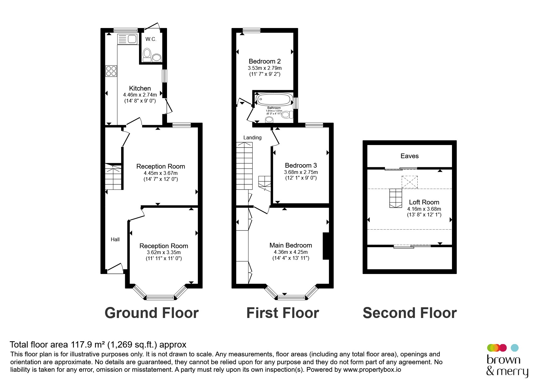 55, Princes Avenue, Watford floorplan