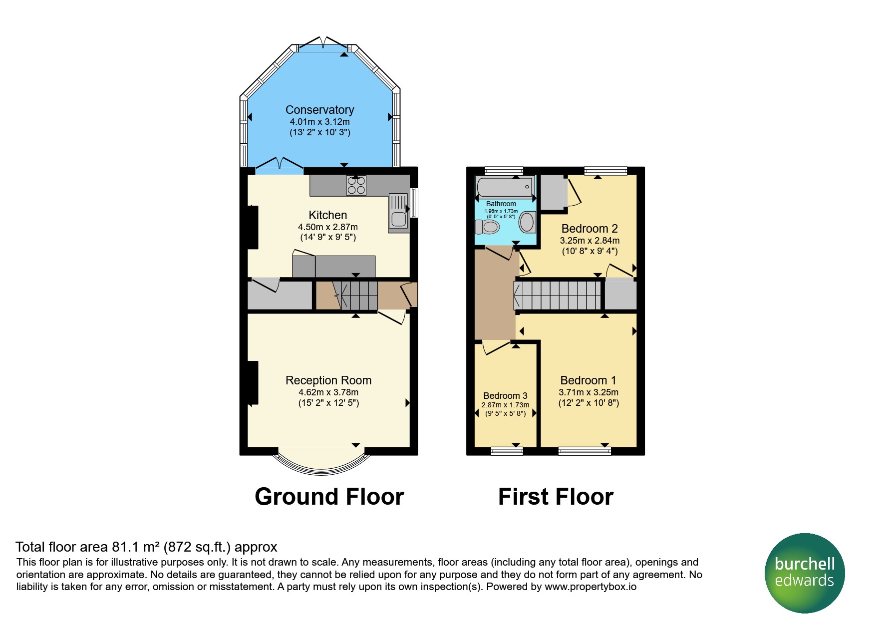 18, Holmefield Crescent, Ilkeston floorplan