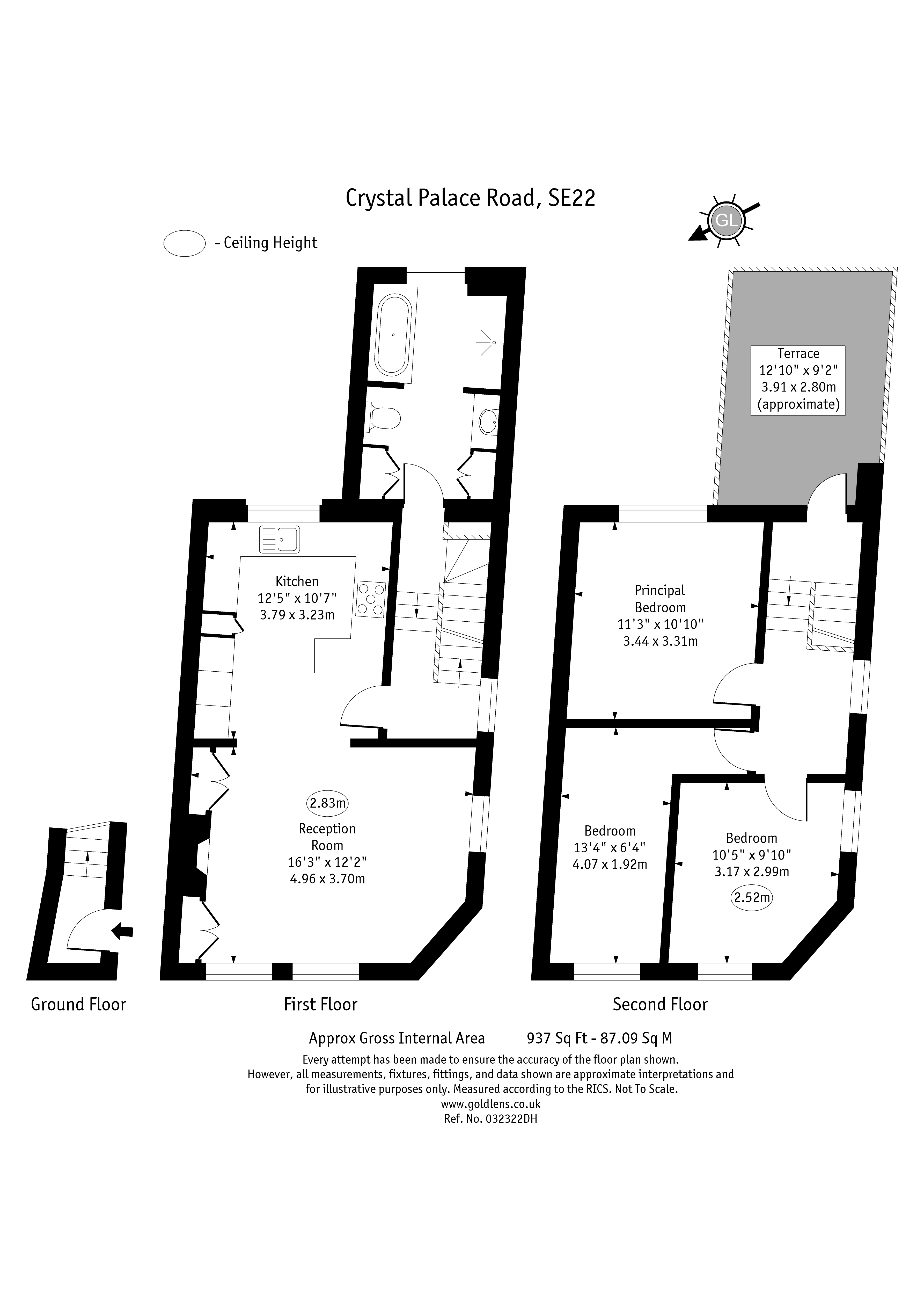 216a, Crystal Palace Road, London floorplan