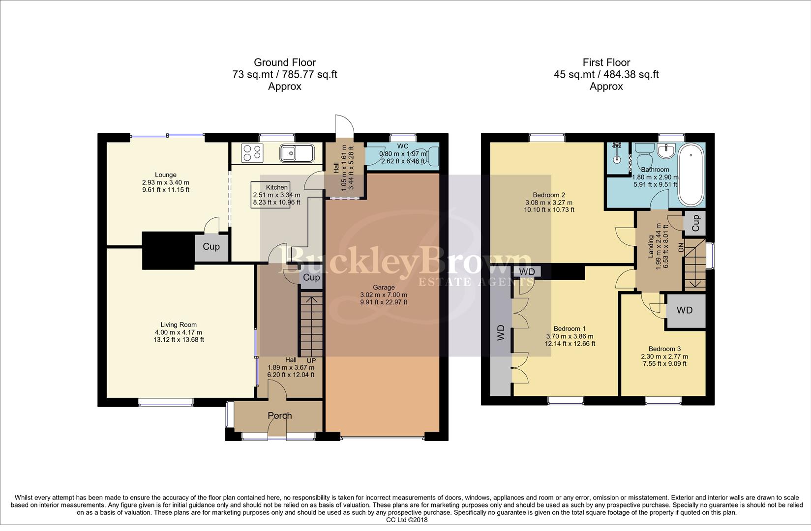 88, Langwith Road, Chesterfield floorplan