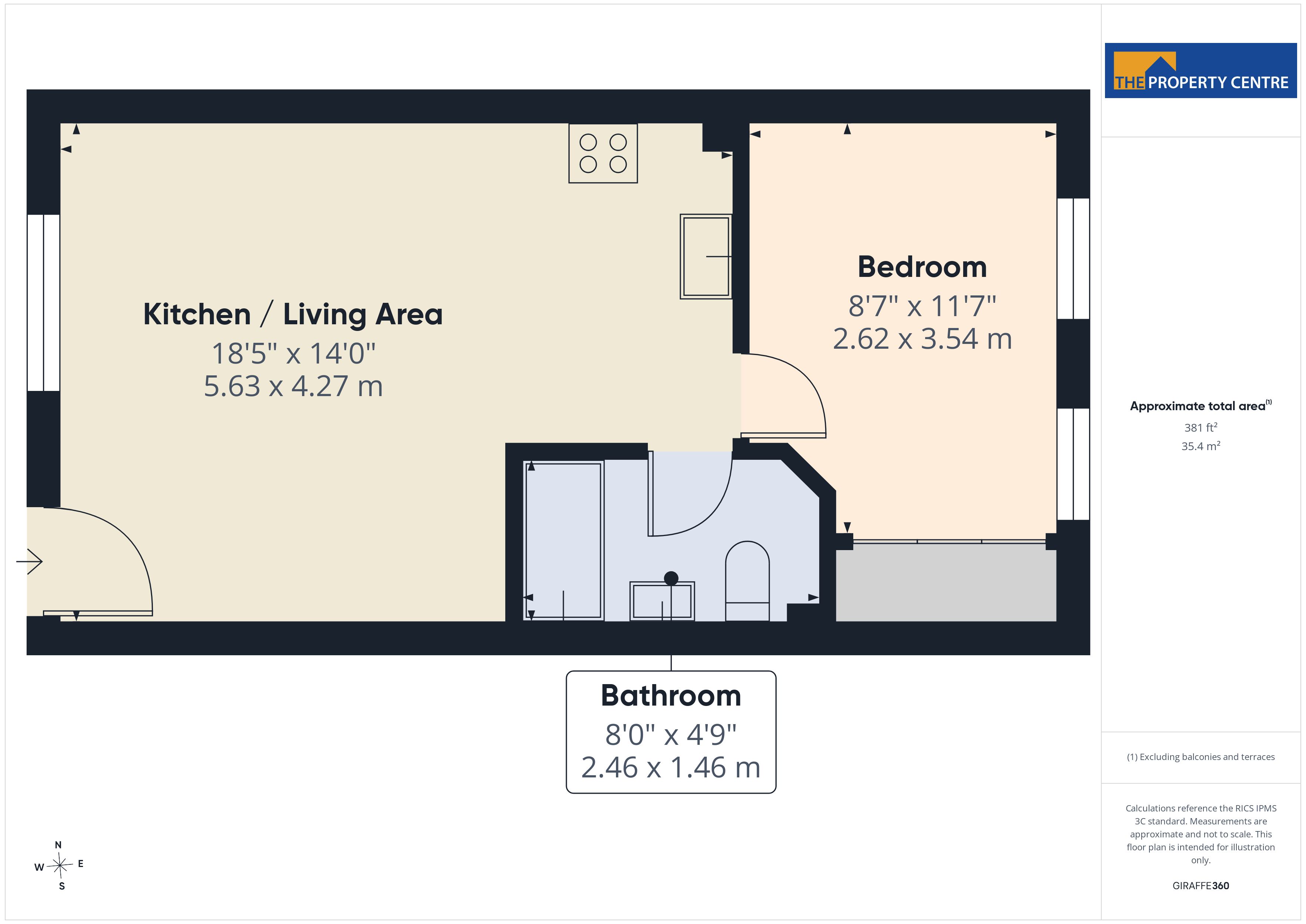 34, Woodford Court, Gloucester floorplan