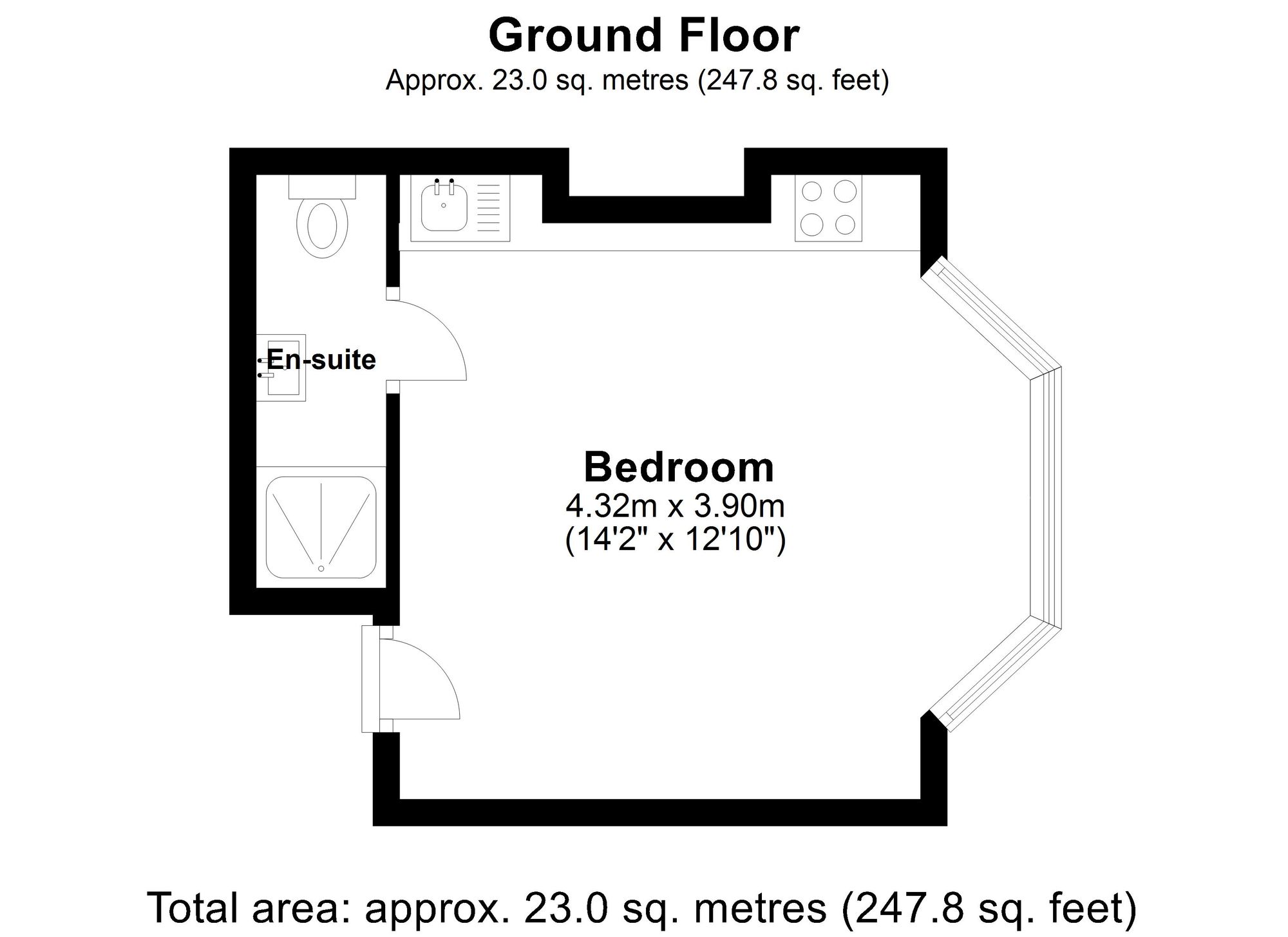 Studio 1, 35 Victoria Road, Swindon floorplan