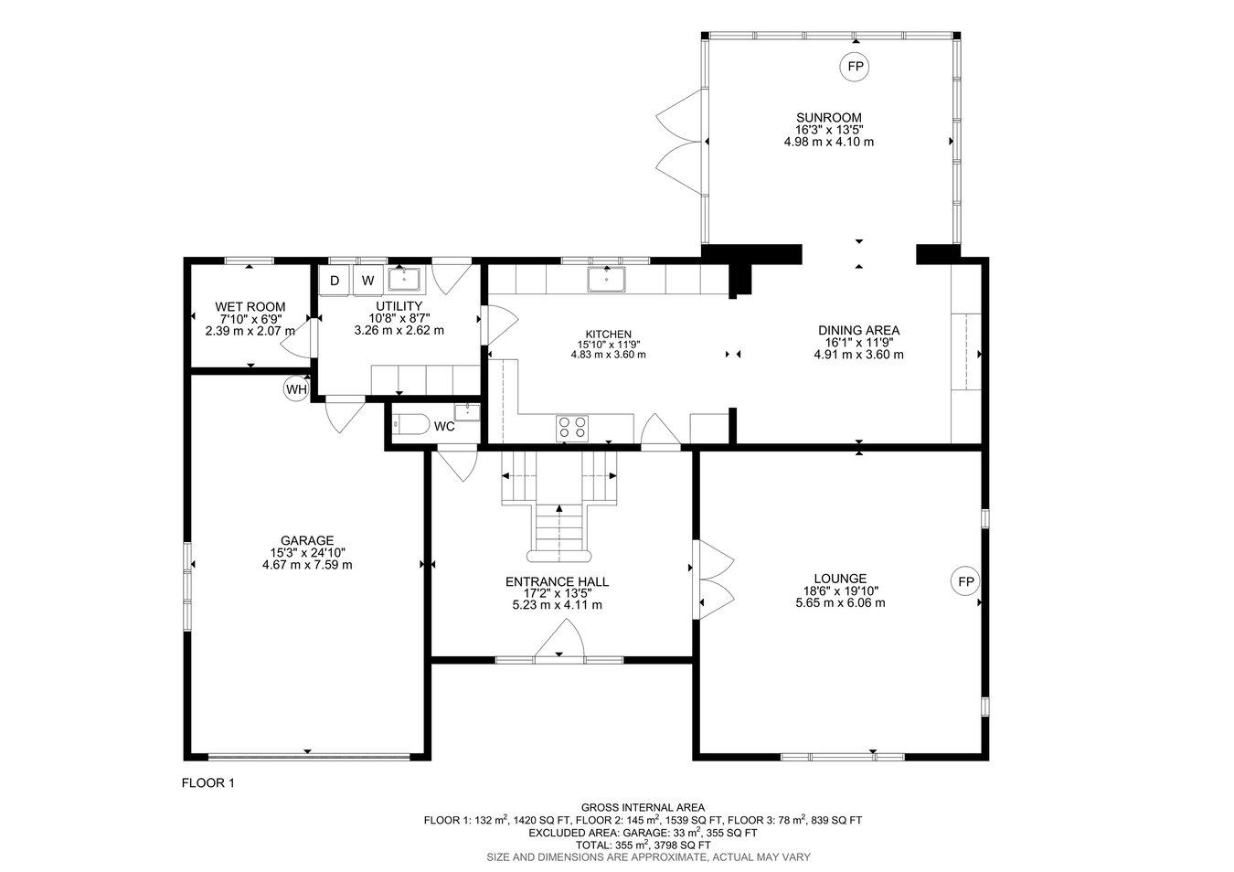 10, Elidyr Park, Haverfordwest floorplan