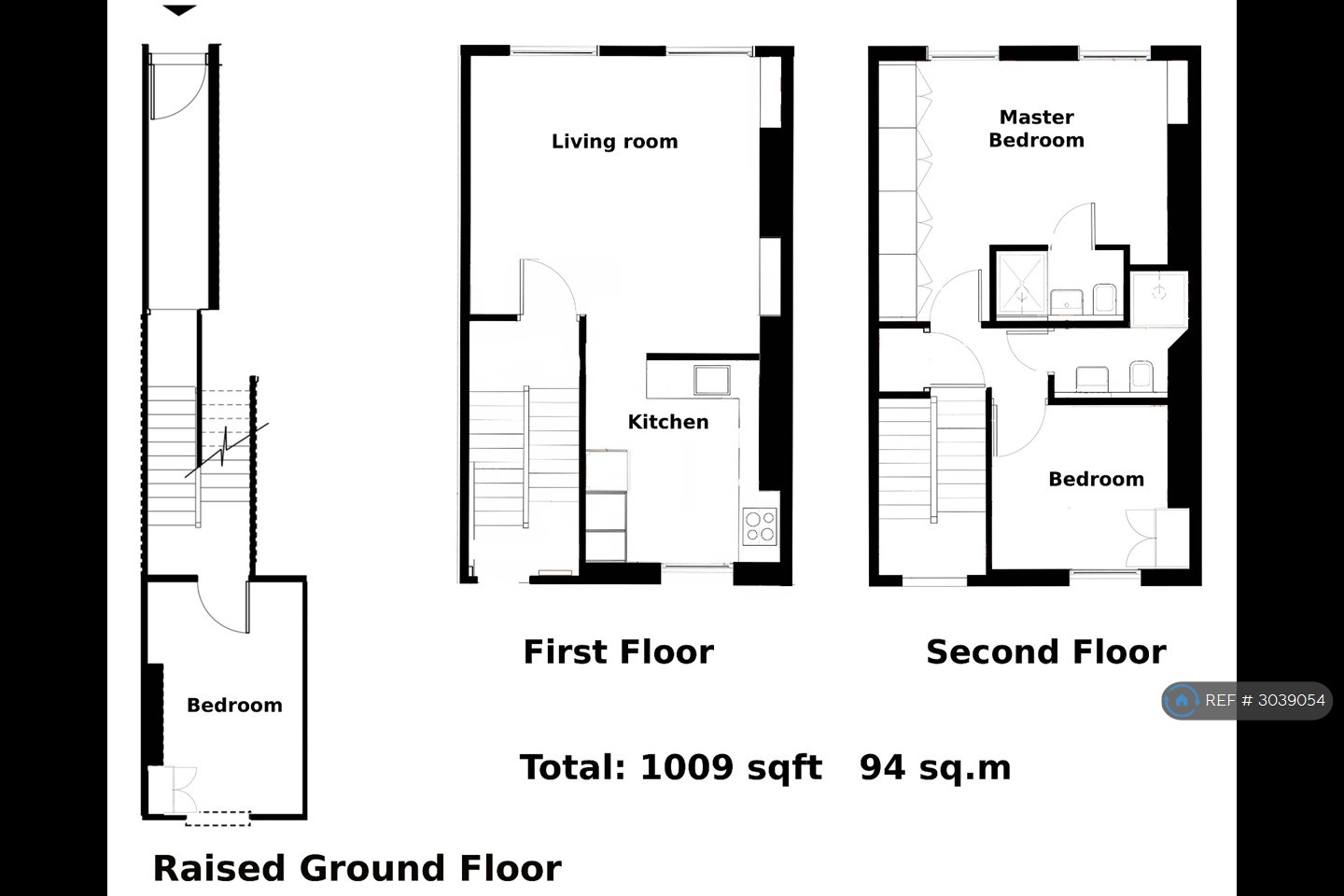 A Kilburn Park Road, London floorplan