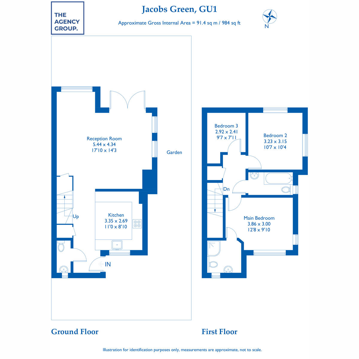 1, Jacobs Green, Surrey floorplan