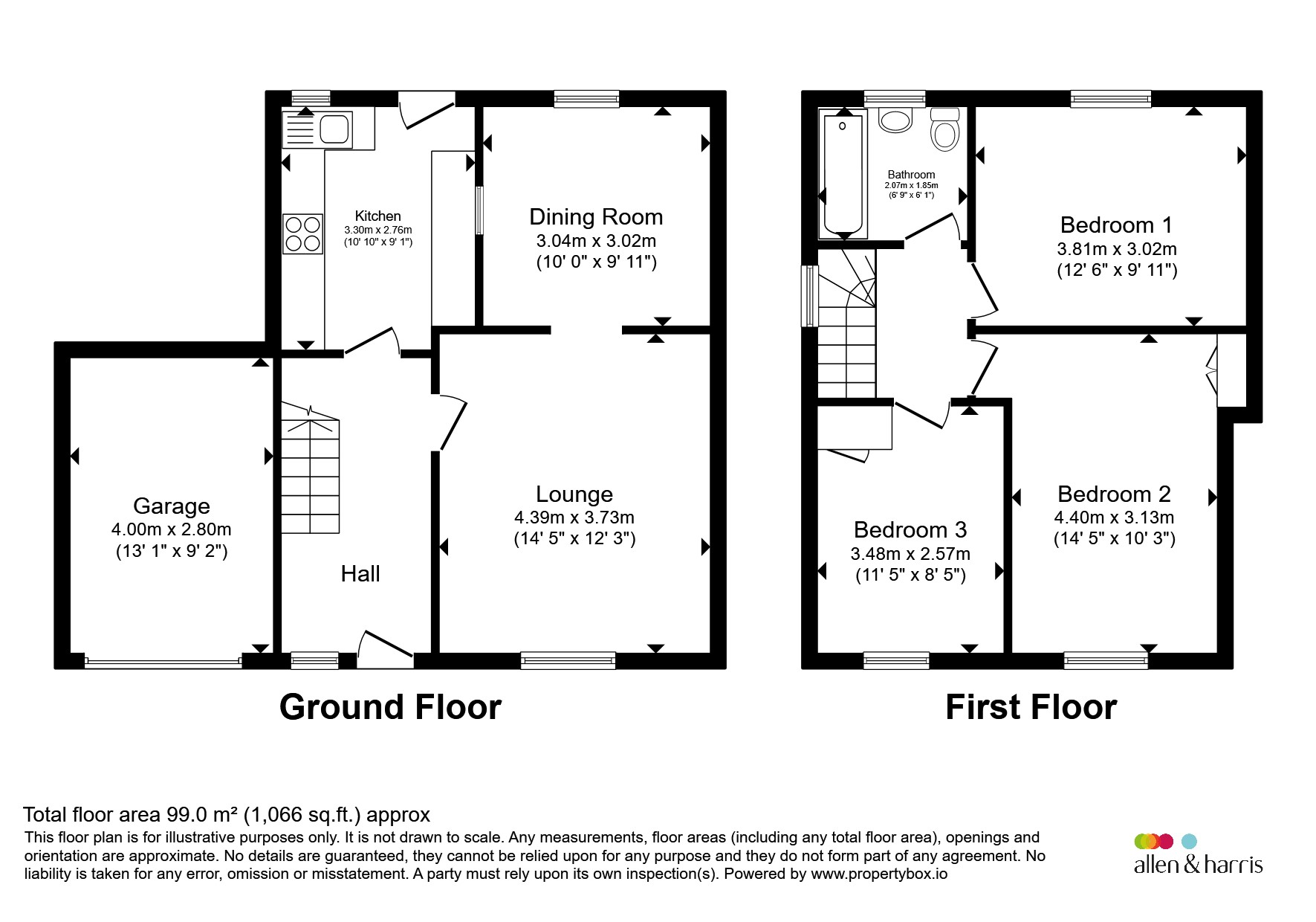 22, Libo Avenue, Glasgow floorplan
