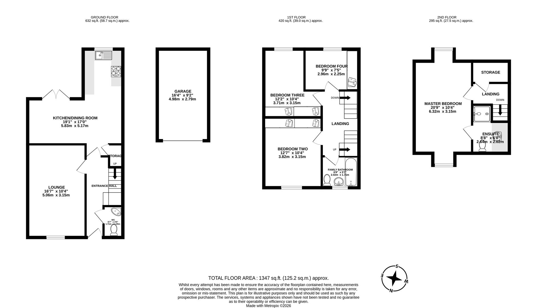 7, Copperfield Vale, Chorley floorplan