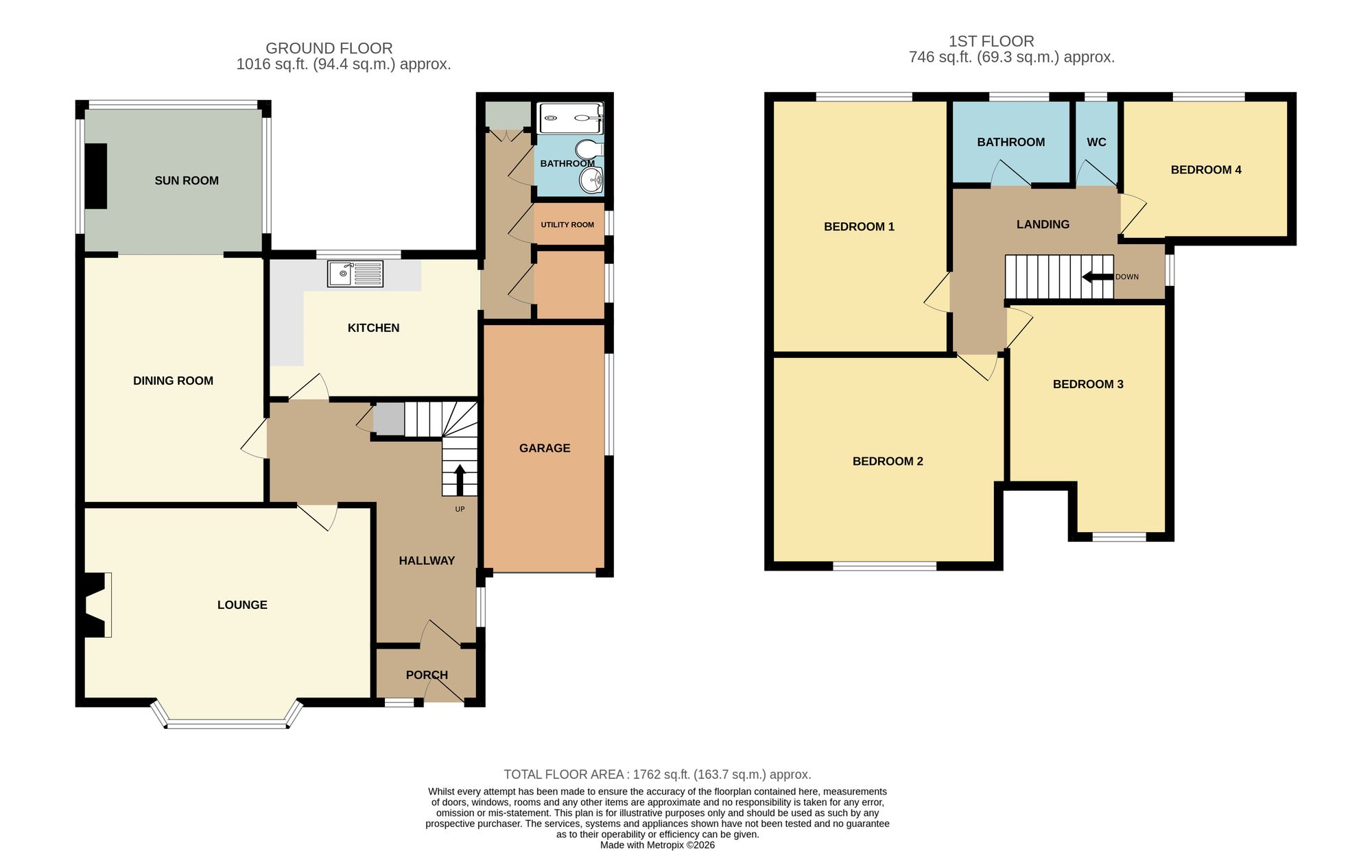 245 Filey Road, Scarborough floorplan