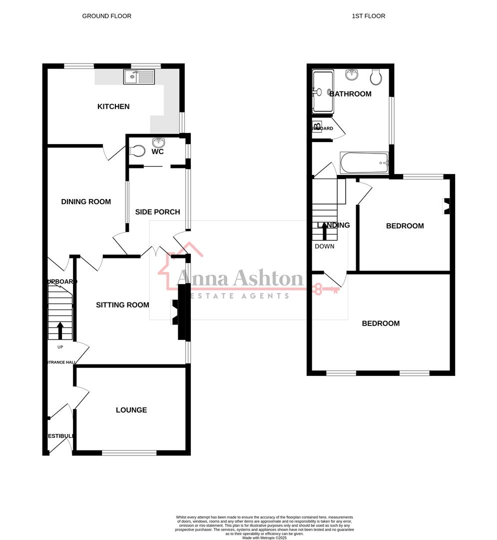 45, Heol Cae Gurwen, Ammanford floorplan