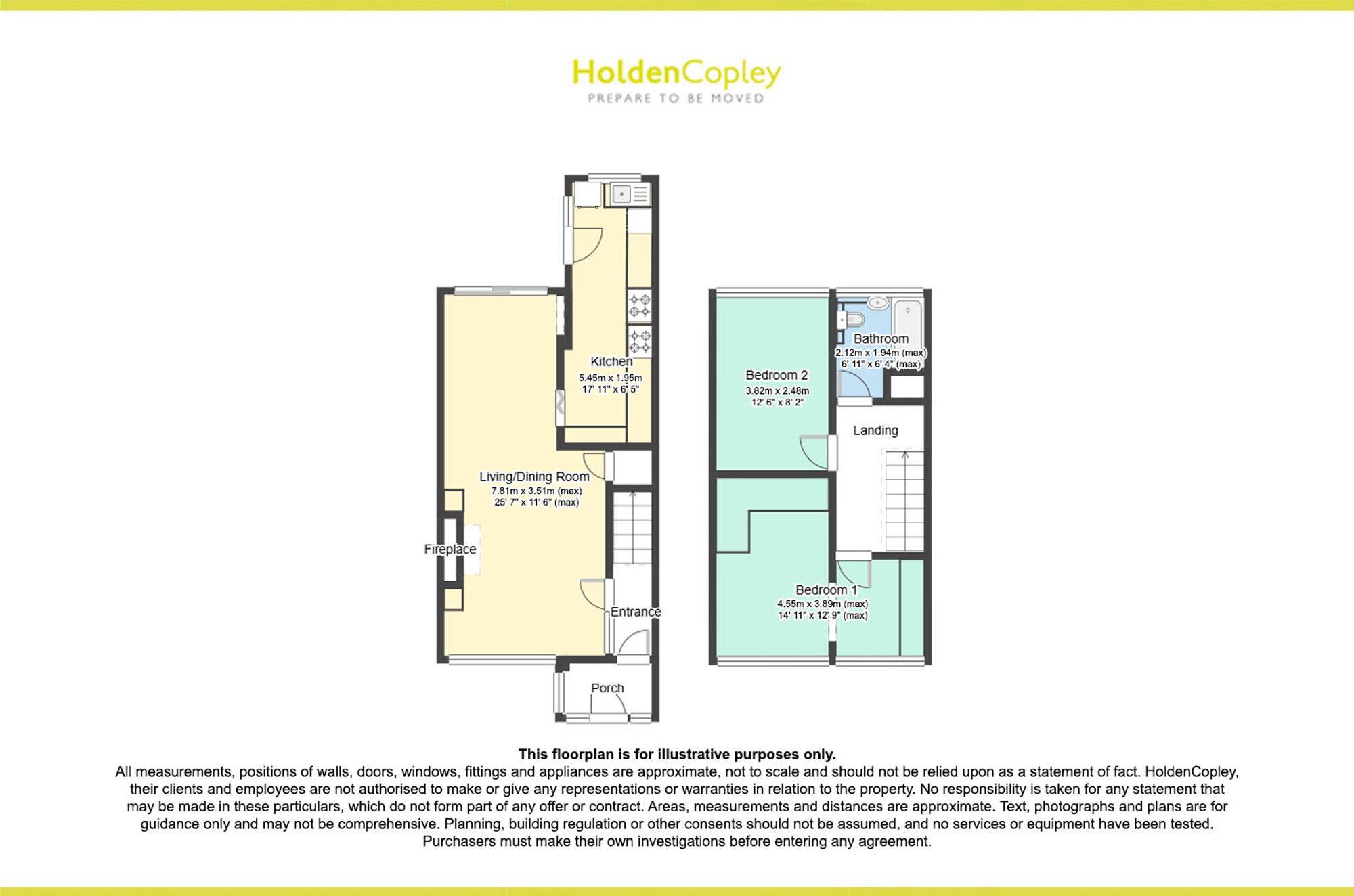 9 Porchester Close, Nottingham floorplan