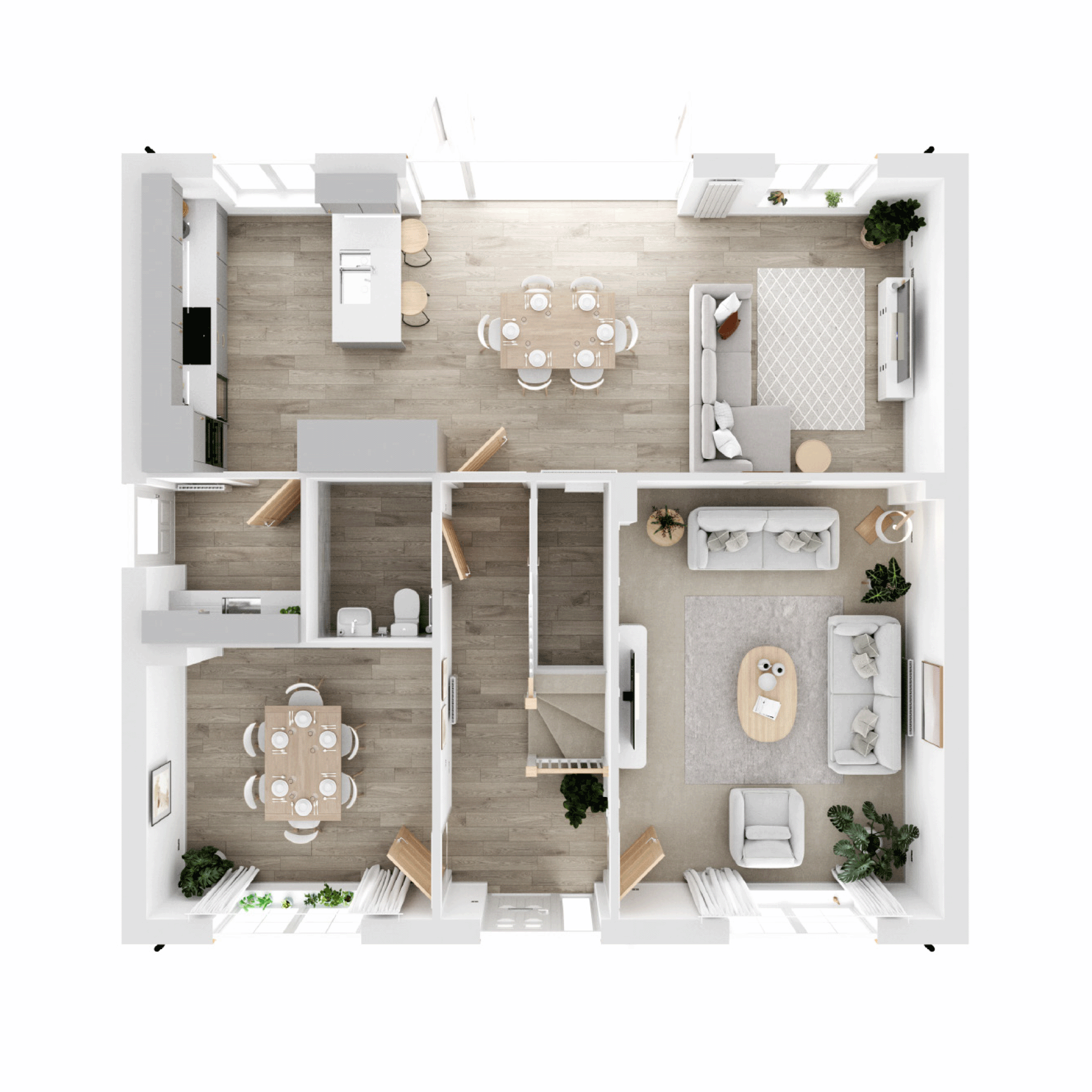 121, Hauxley Lane, Amble floorplan