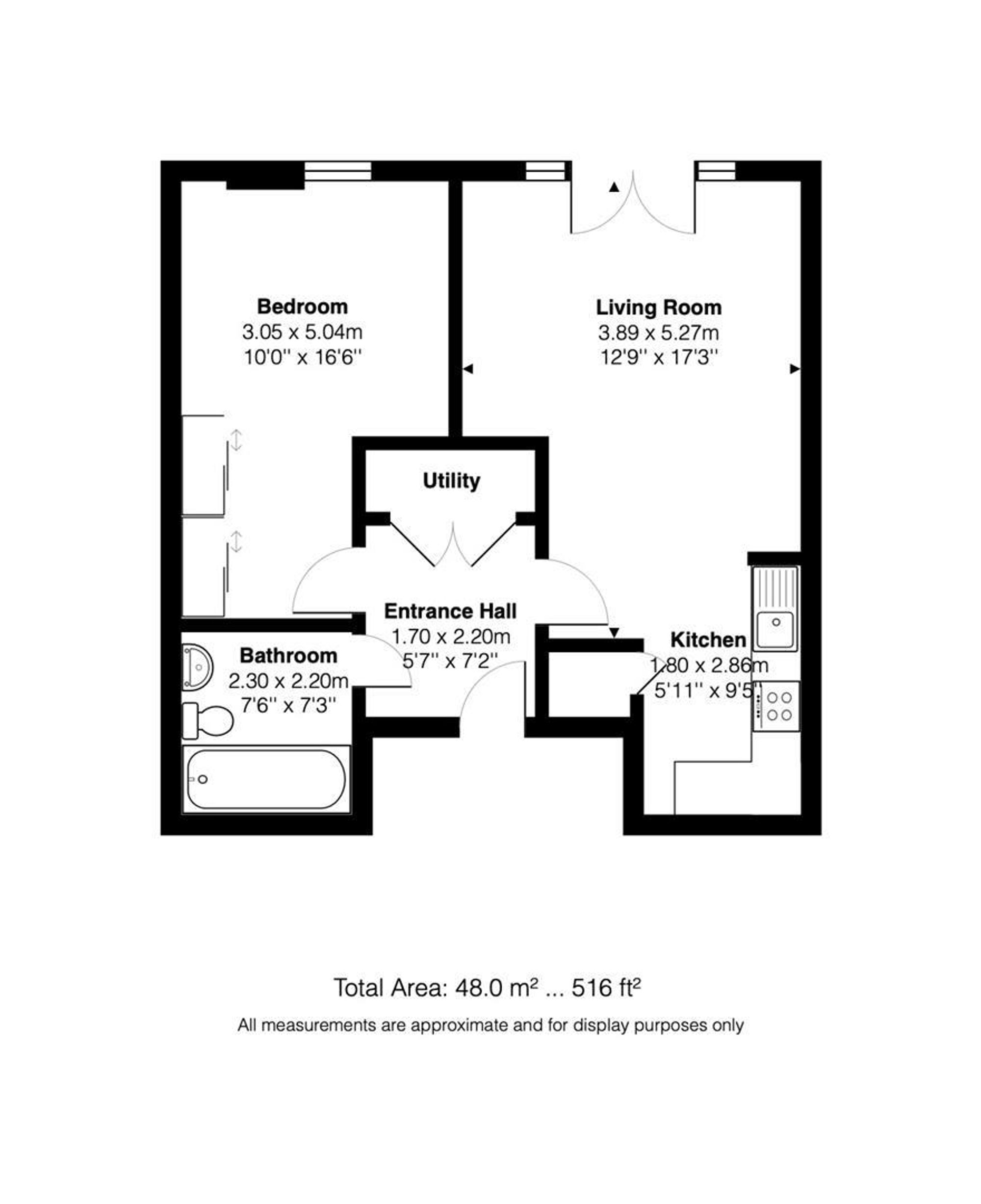 Flat 88, Abel Yard Frys Lane, Bristol floorplan