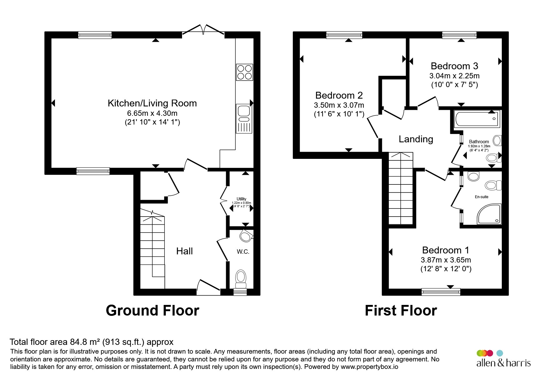 169, Rhodfa Crughywel, Cardiff floorplan