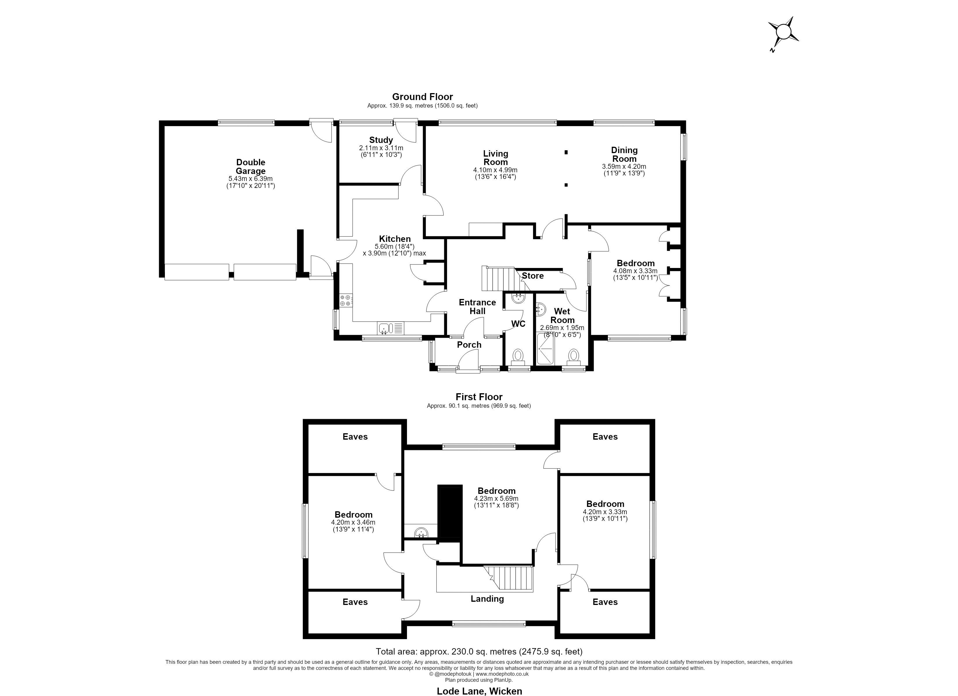 7, Lode Lane, Ely floorplan
