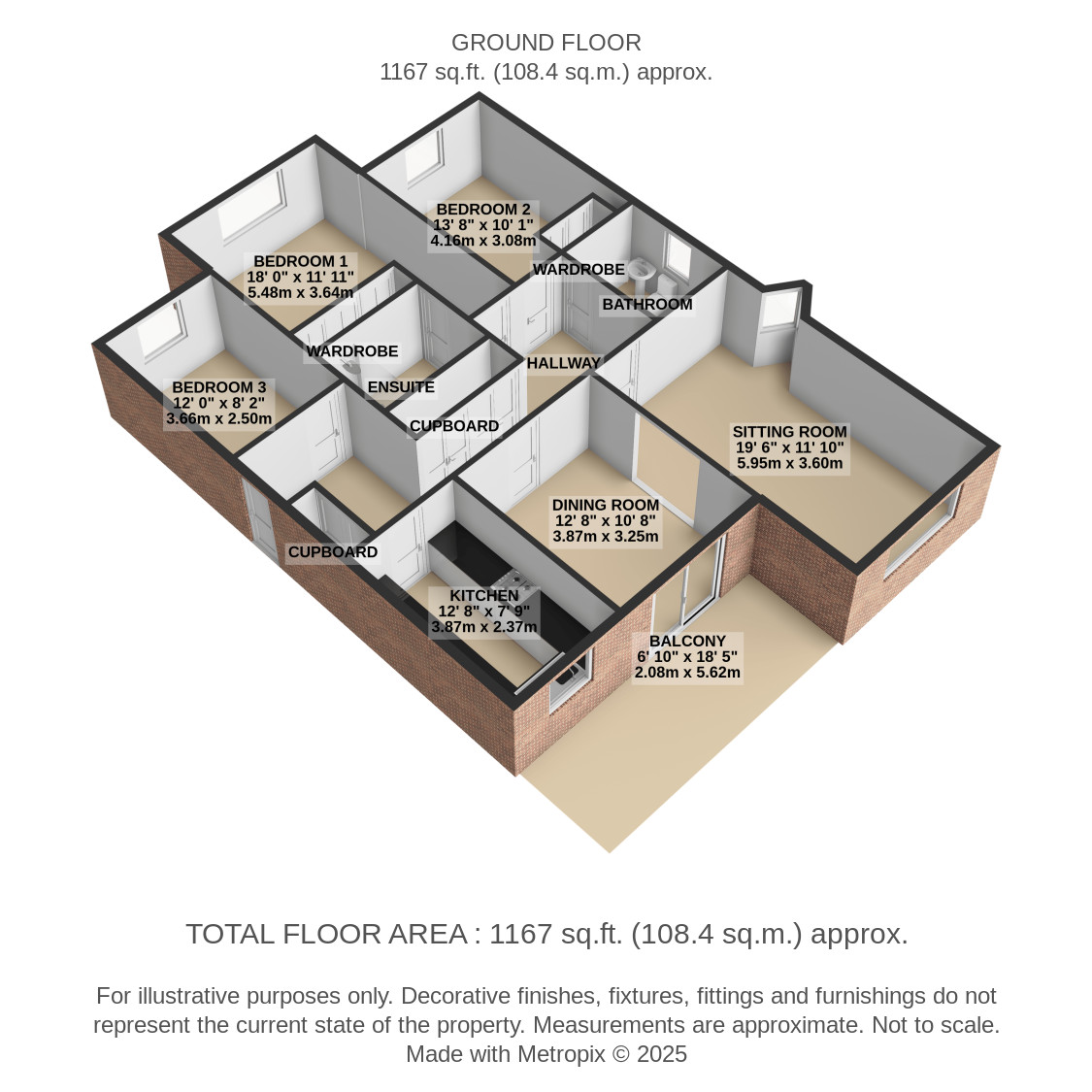 23 Weirside Place, Old Mill Close, Exeter floorplan