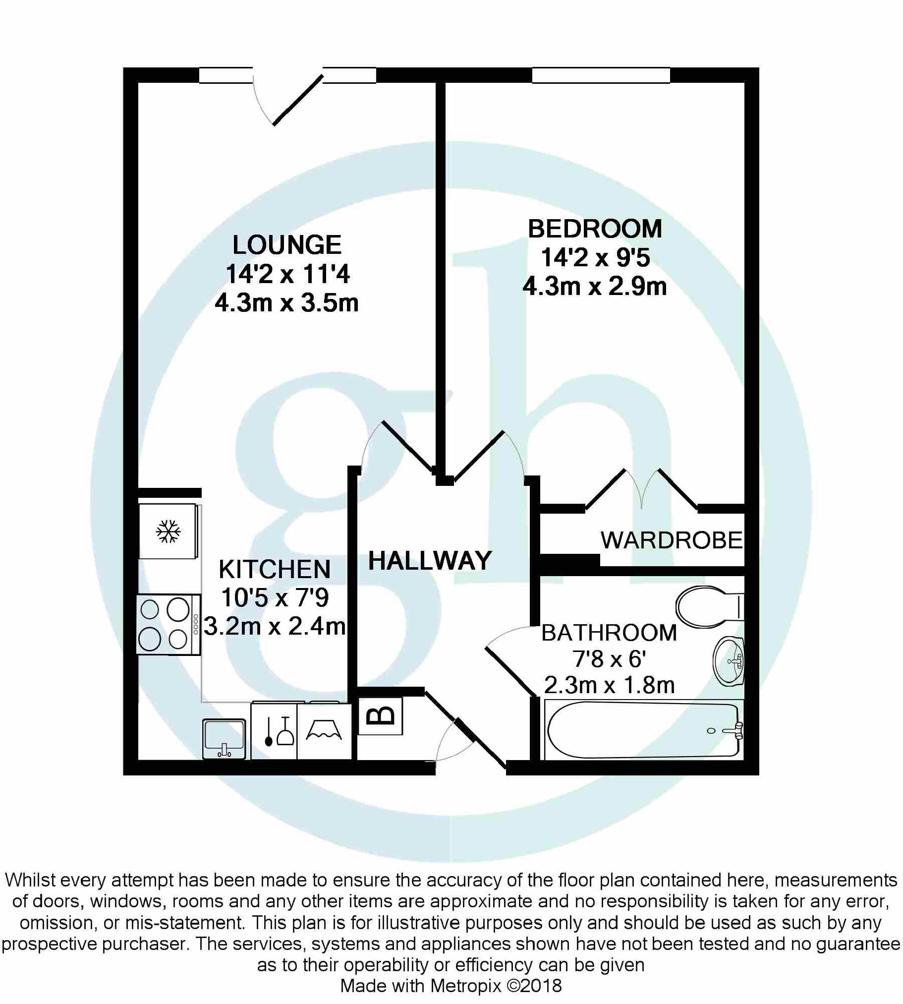 1 Bedrooms Flat to rent in High Street, Uxbridge UB8