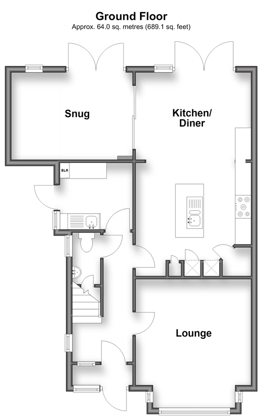 St. John's Road, Whitstable floorplan