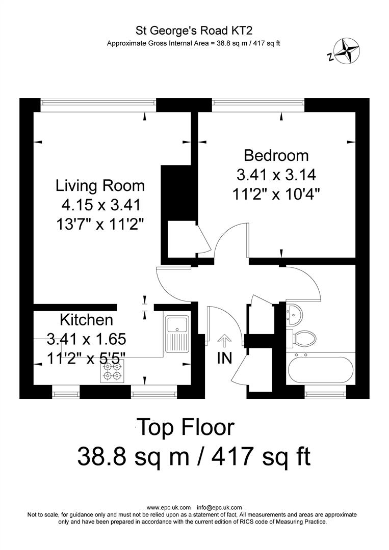 51, St. Georges Road, Kingston Upon Thames floorplan