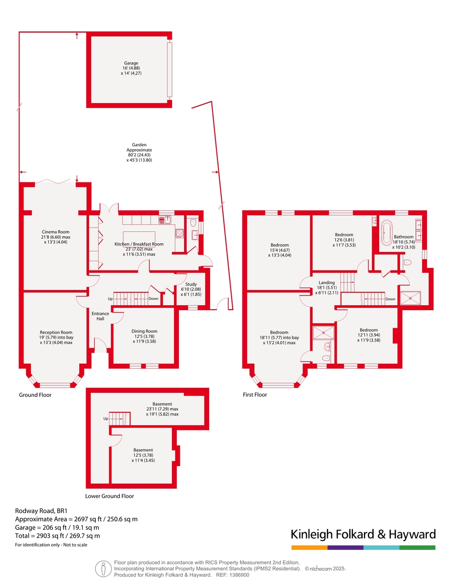 6, Rodway Road, Bromley floorplan