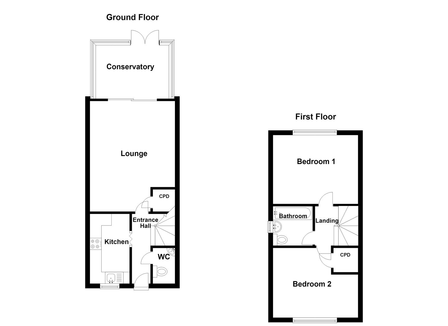 30, Holly Approach, Ossett floorplan