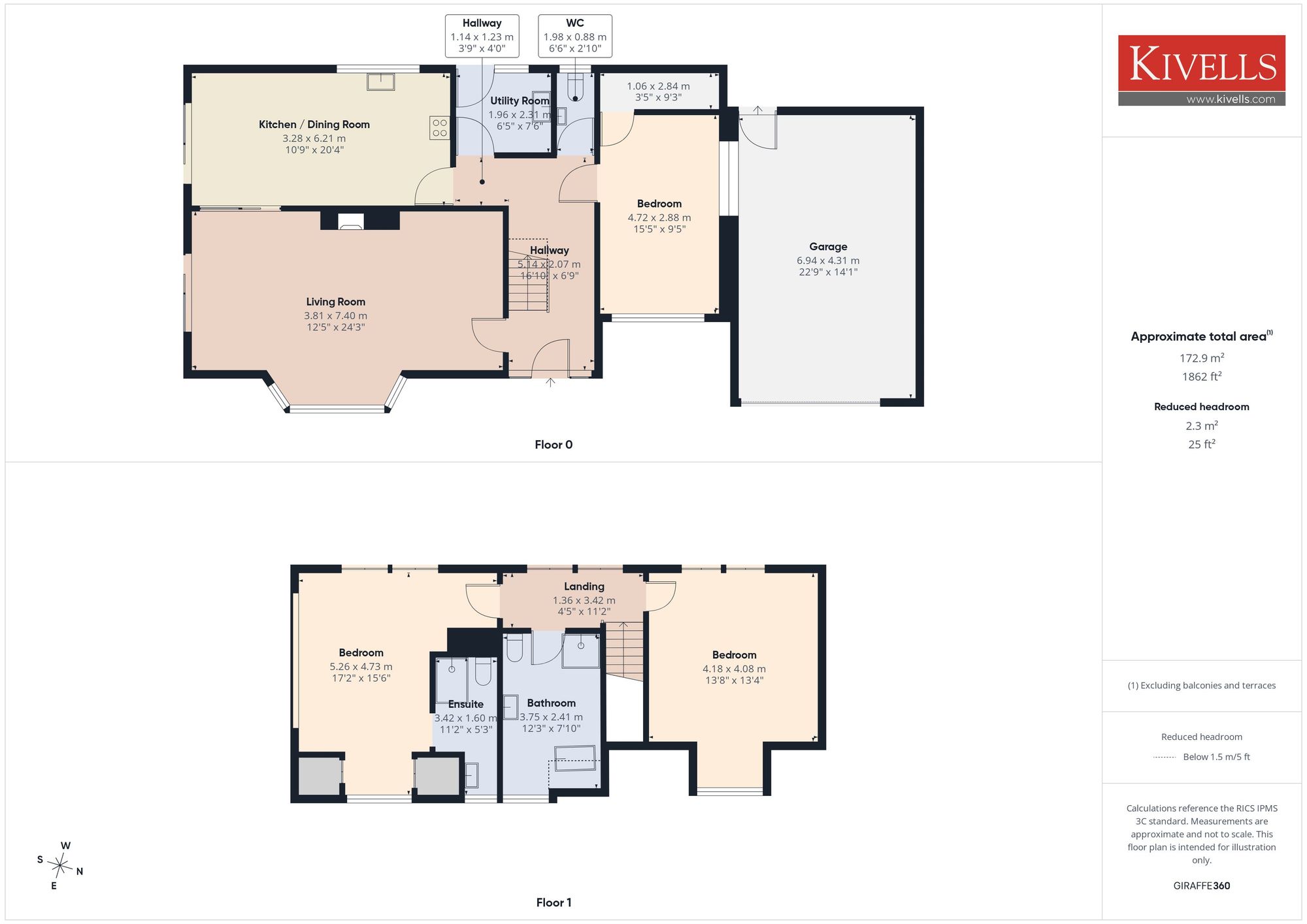 Seporot, Liskeard floorplan