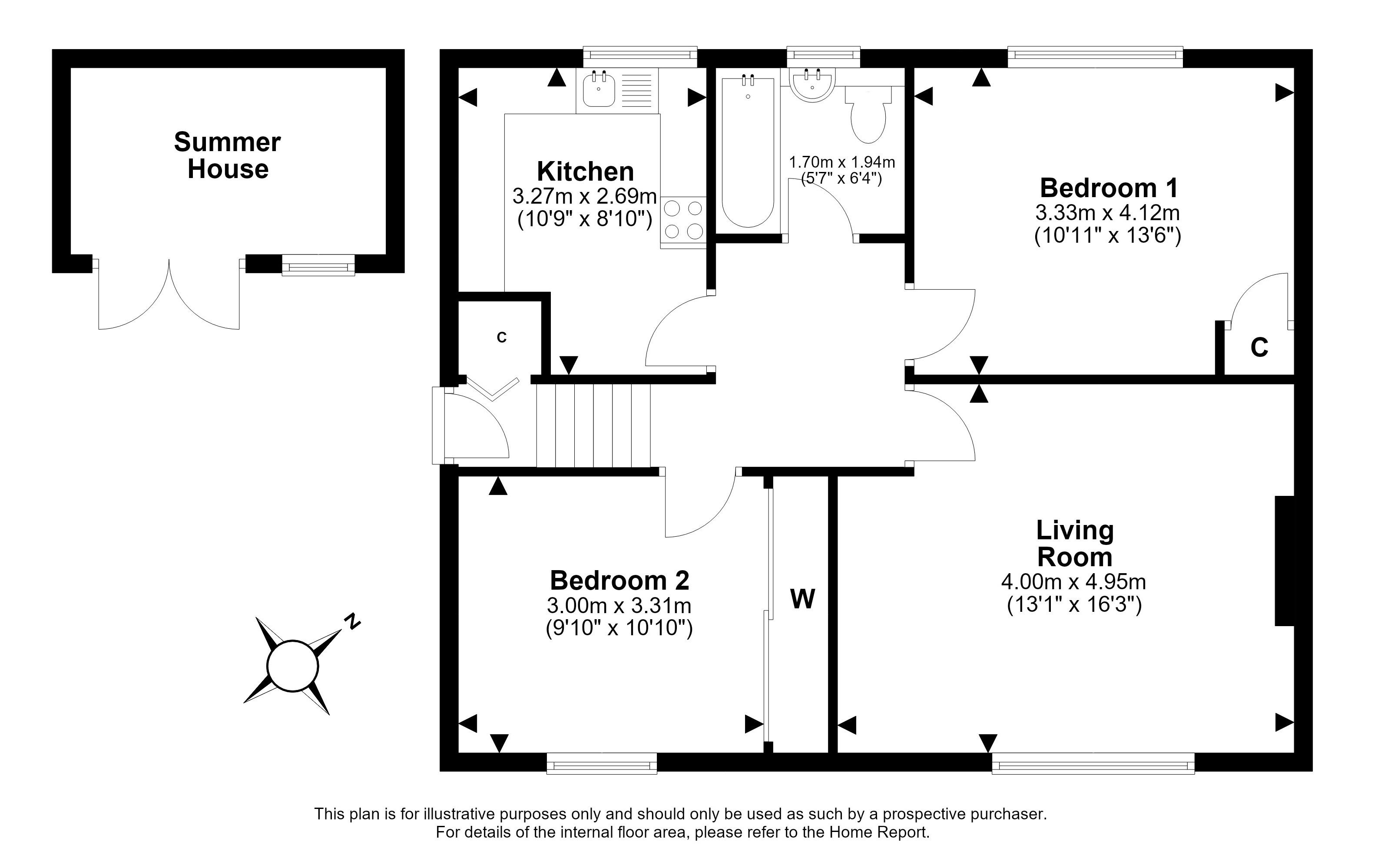 9, Gilmerton Dykes Crescent, Gilmerton, Edinburgh floorplan