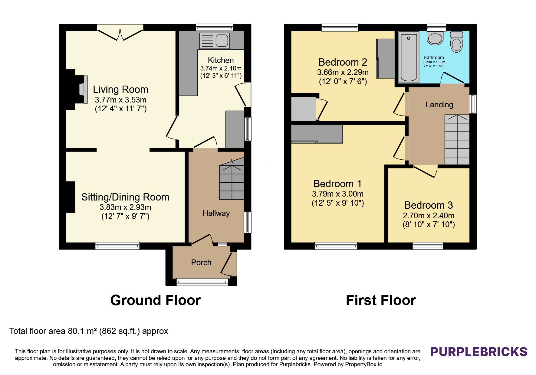 2, Goosecroft Avenue, Rotherham floorplan