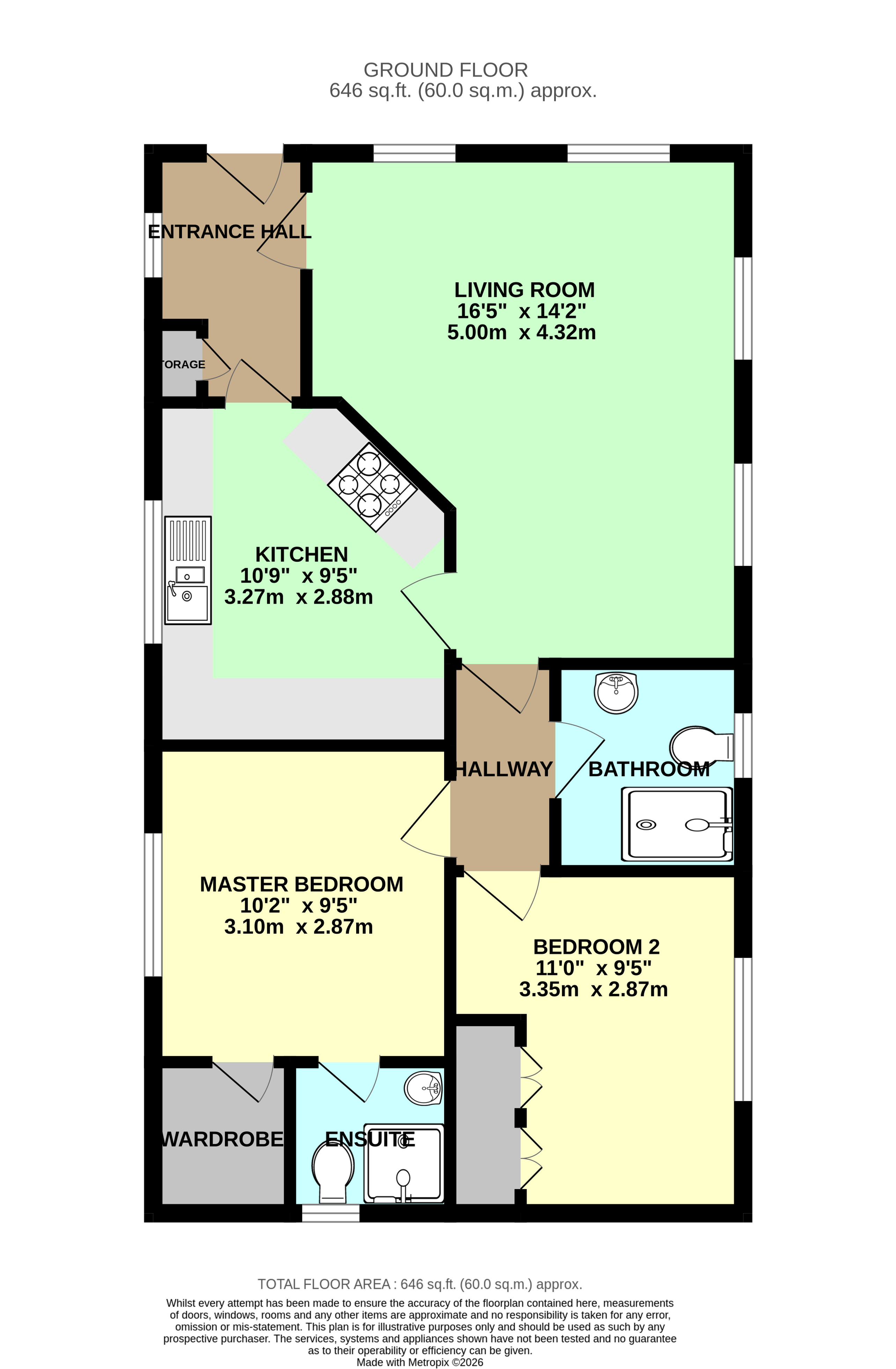 8, Beech Avenue, York floorplan