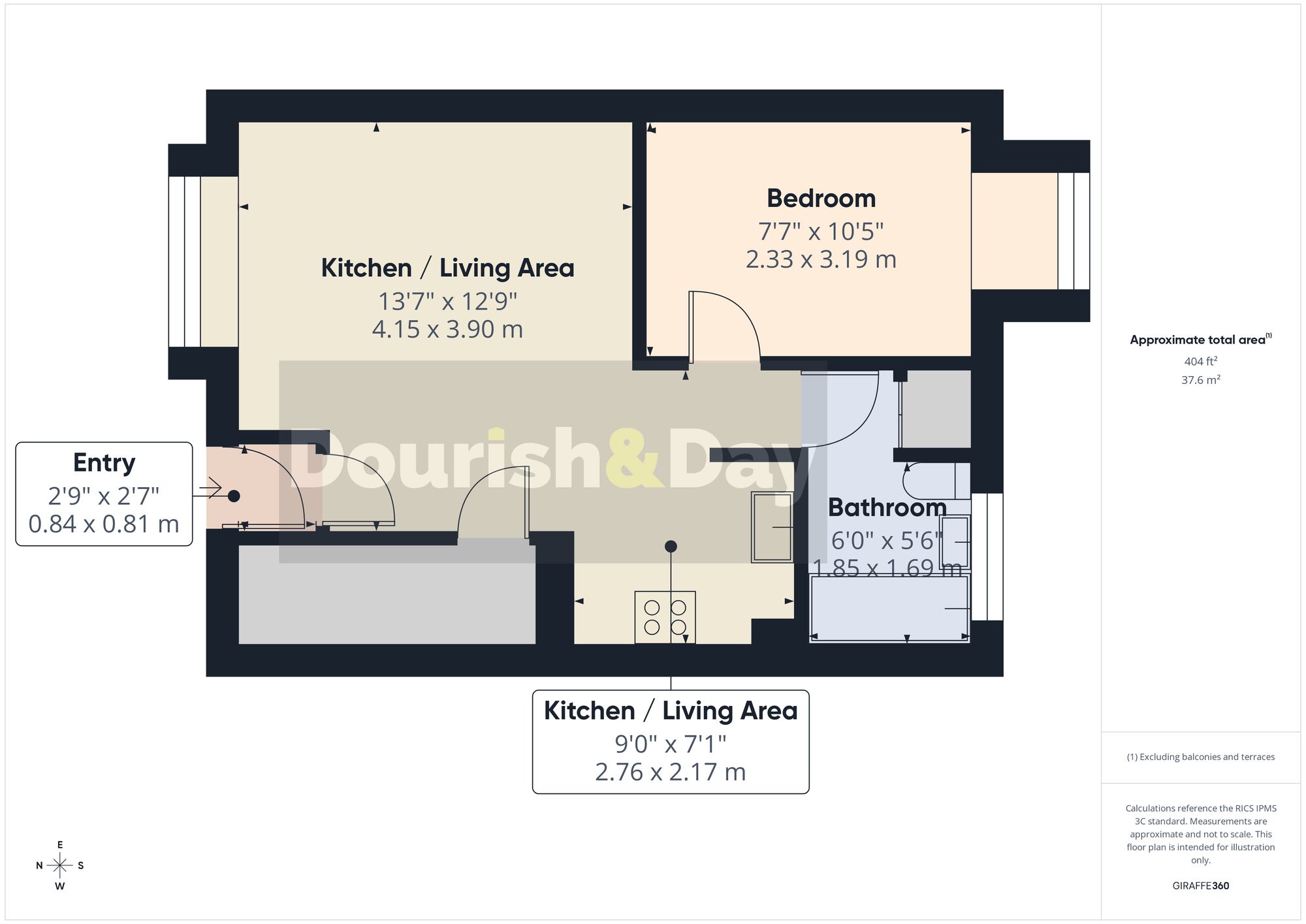 1 Trafalgar House Nelson Drive, Cannock floorplan